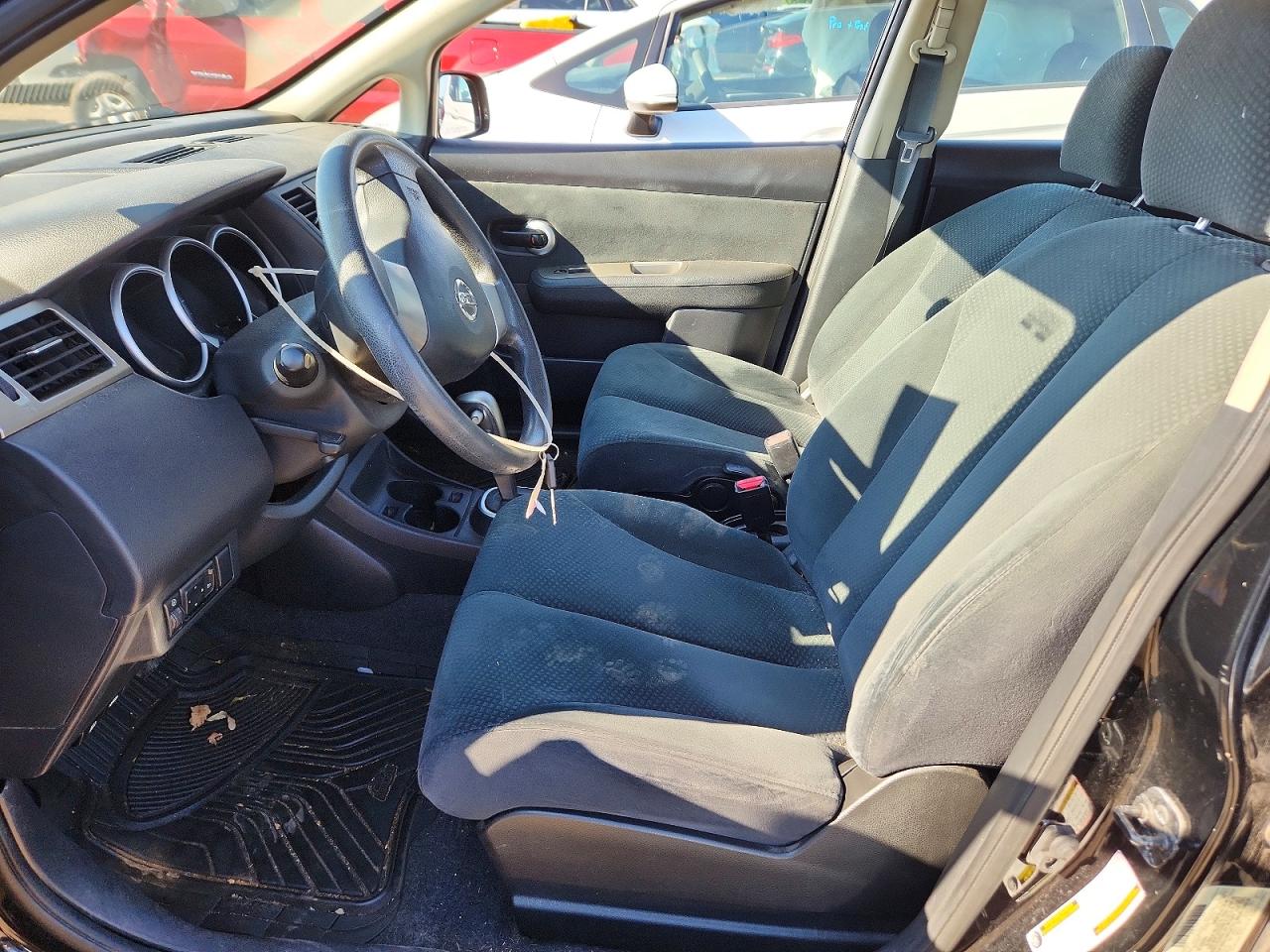 2011 Nissan Versa Black vin: 3N1BC1CP7BL503693
