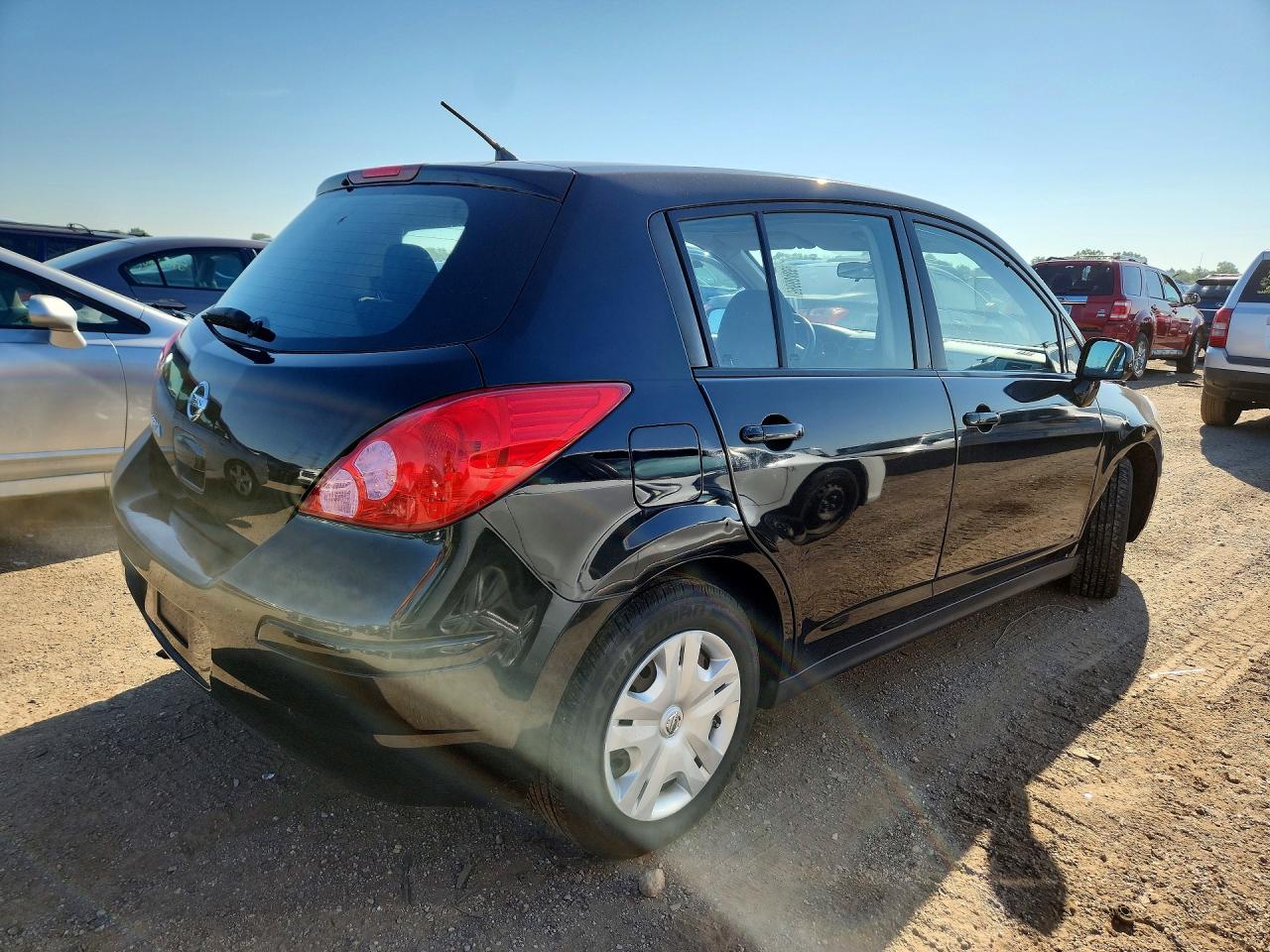 2011 Nissan Versa Black vin: 3N1BC1CP7BL503693