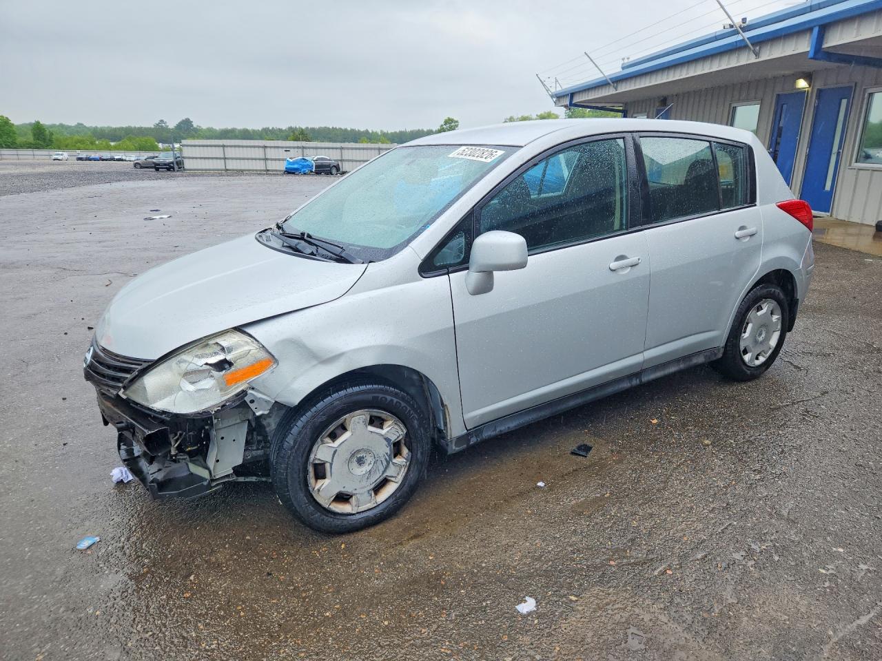2011 Nissan Versa 1.8 S Silver vin: 3N1BC1CP7BL504911