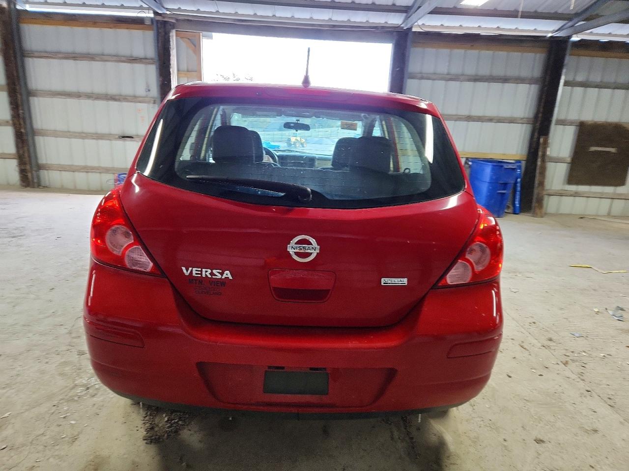 2012 Nissan Versa S Red vin: 3N1BC1CP7CK216572