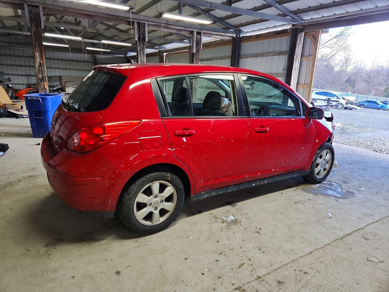 2012 Nissan Versa S Red vin: 3N1BC1CP7CK216572
