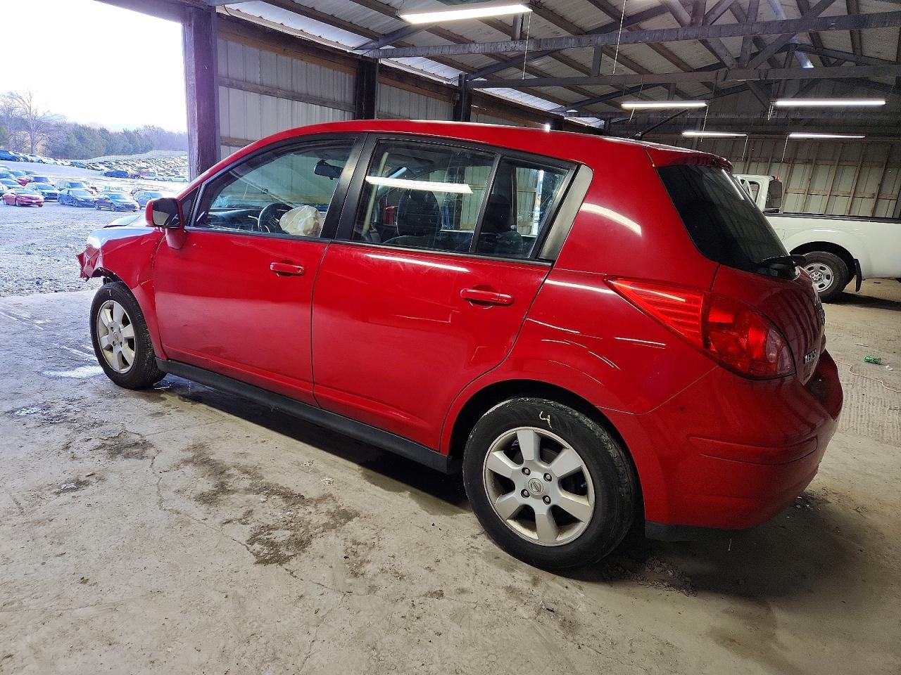 2012 Nissan Versa S Red vin: 3N1BC1CP7CK216572