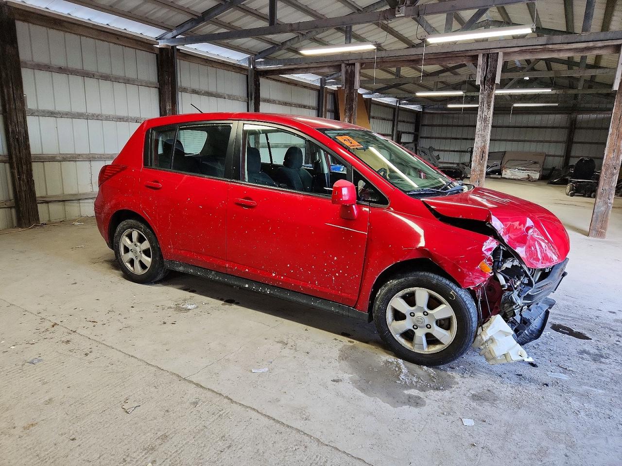 2012 Nissan Versa S Red vin: 3N1BC1CP7CK216572