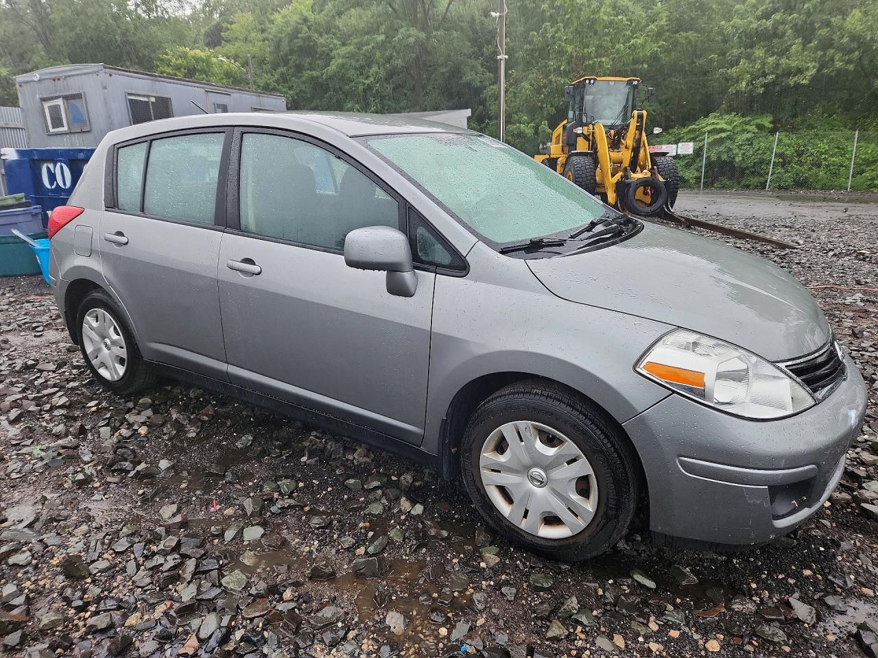 2012 Nissan Versa 1.8 S Gray vin: 3N1BC1CP7CK218371