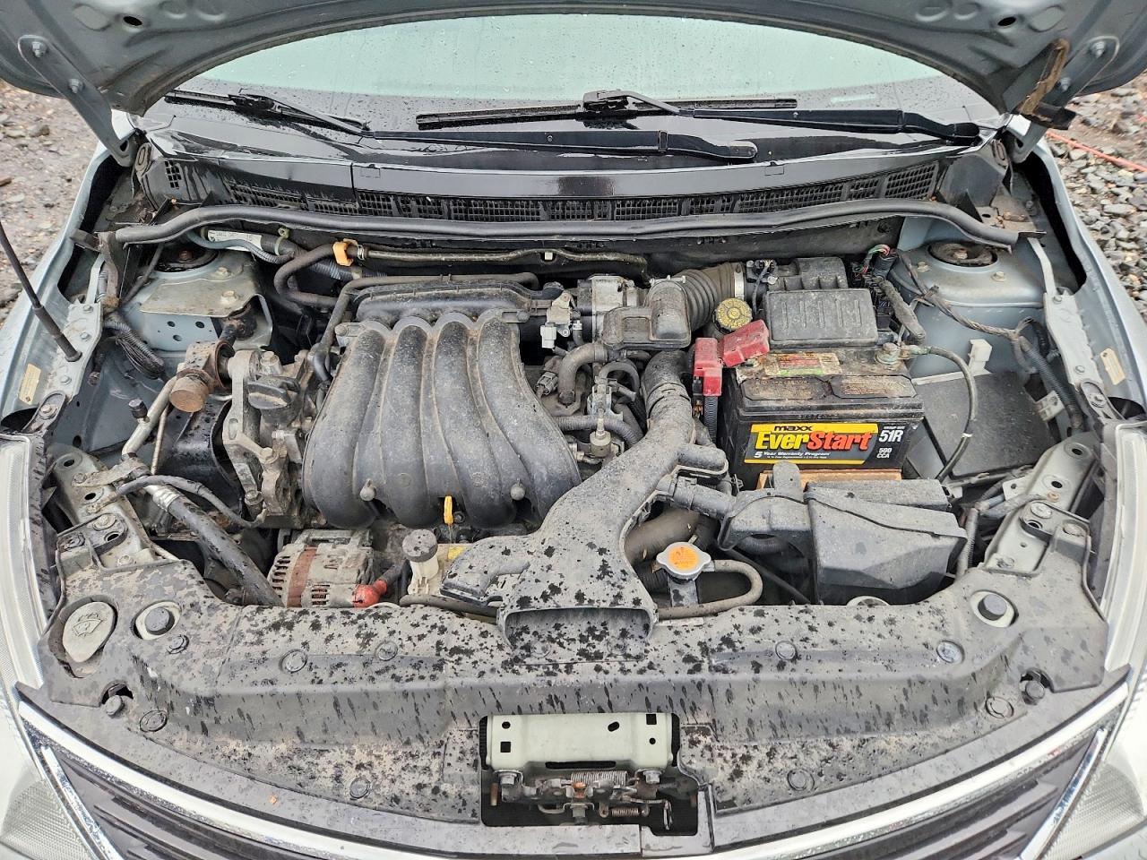 2012 Nissan Versa 1.8 S Gray vin: 3N1BC1CP7CK218371