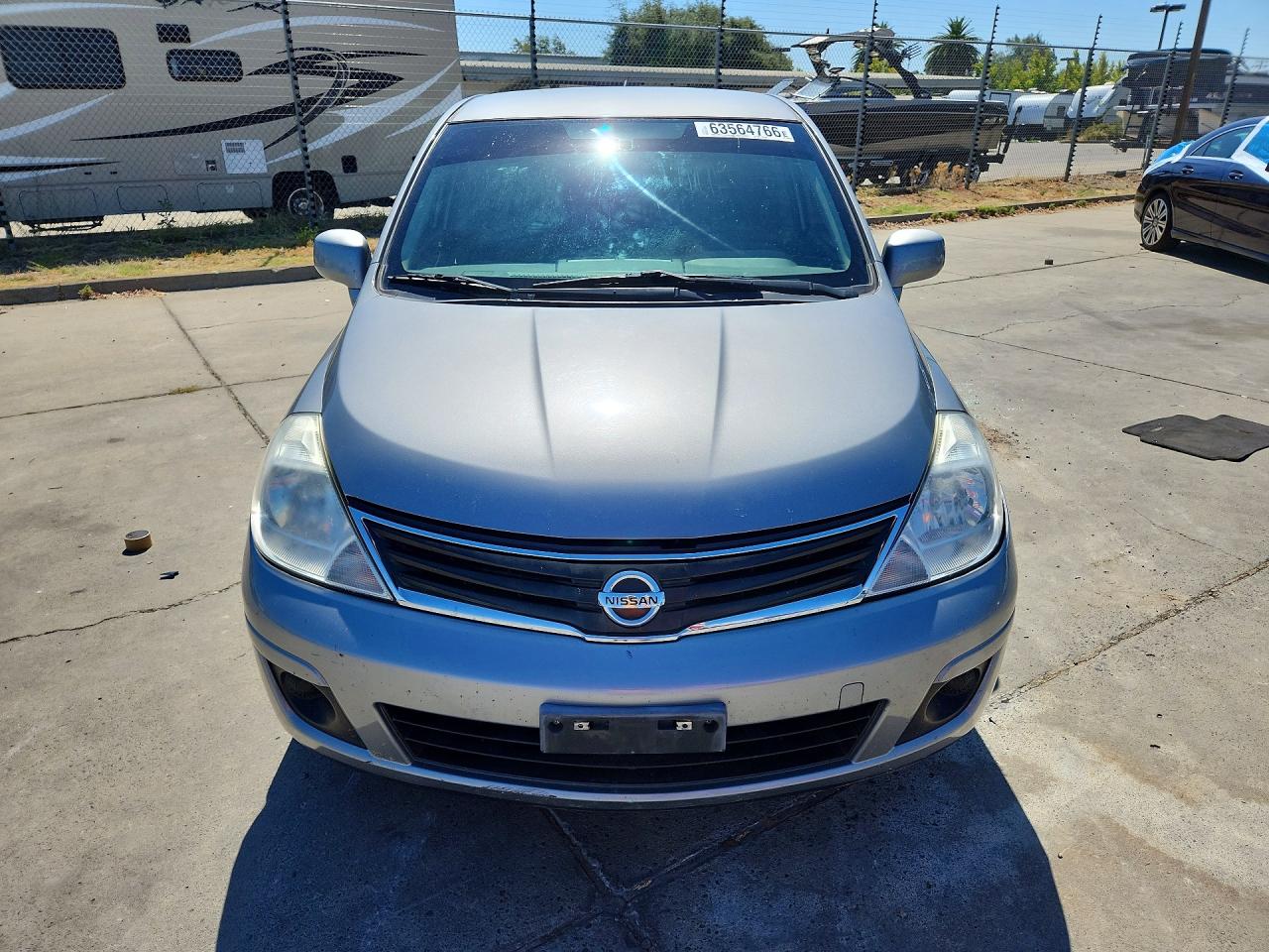 2012 Nissan Versa 1.8 S Gray vin: 3N1BC1CP7CK226213