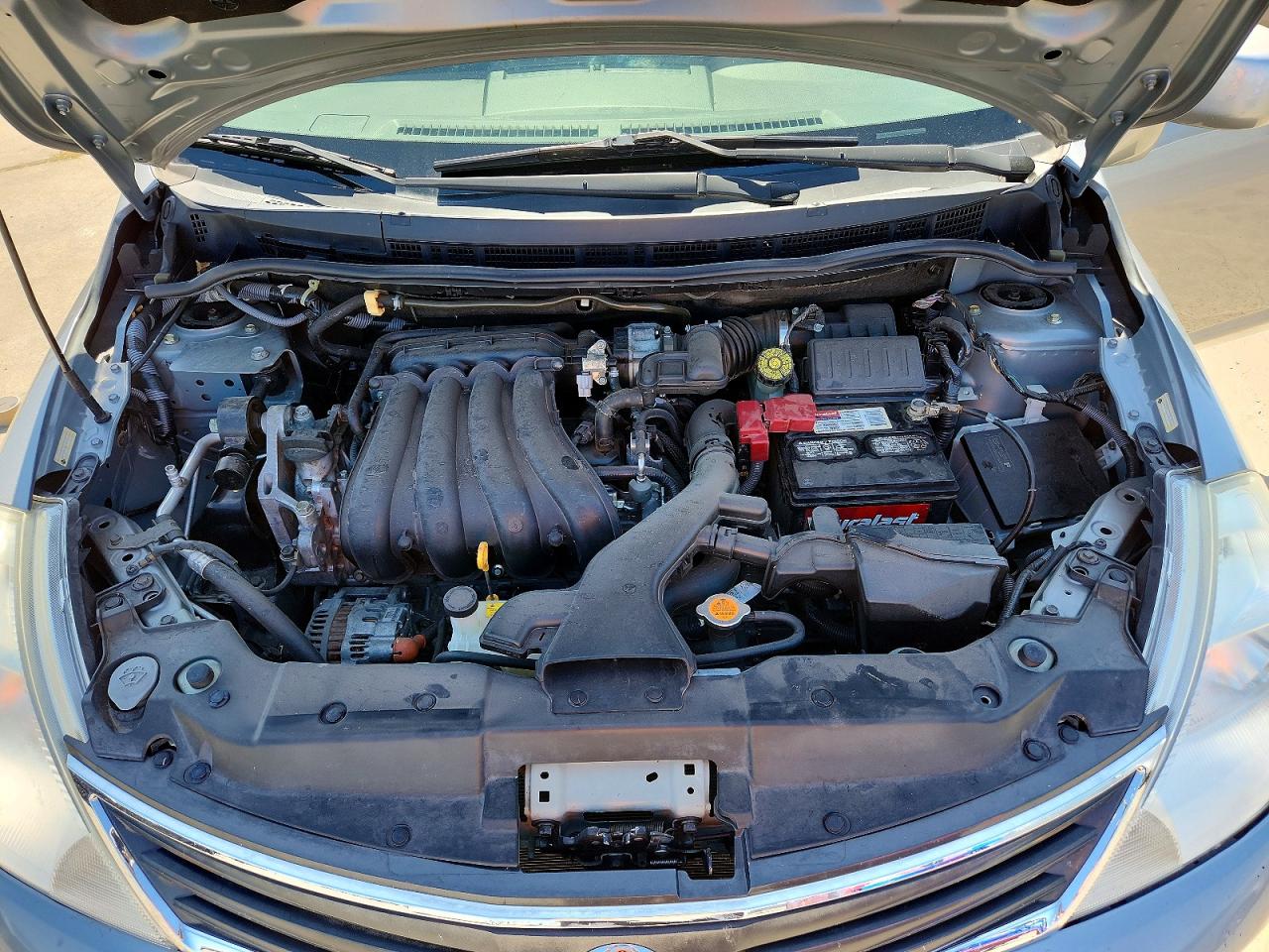 2012 Nissan Versa 1.8 S Gray vin: 3N1BC1CP7CK226213
