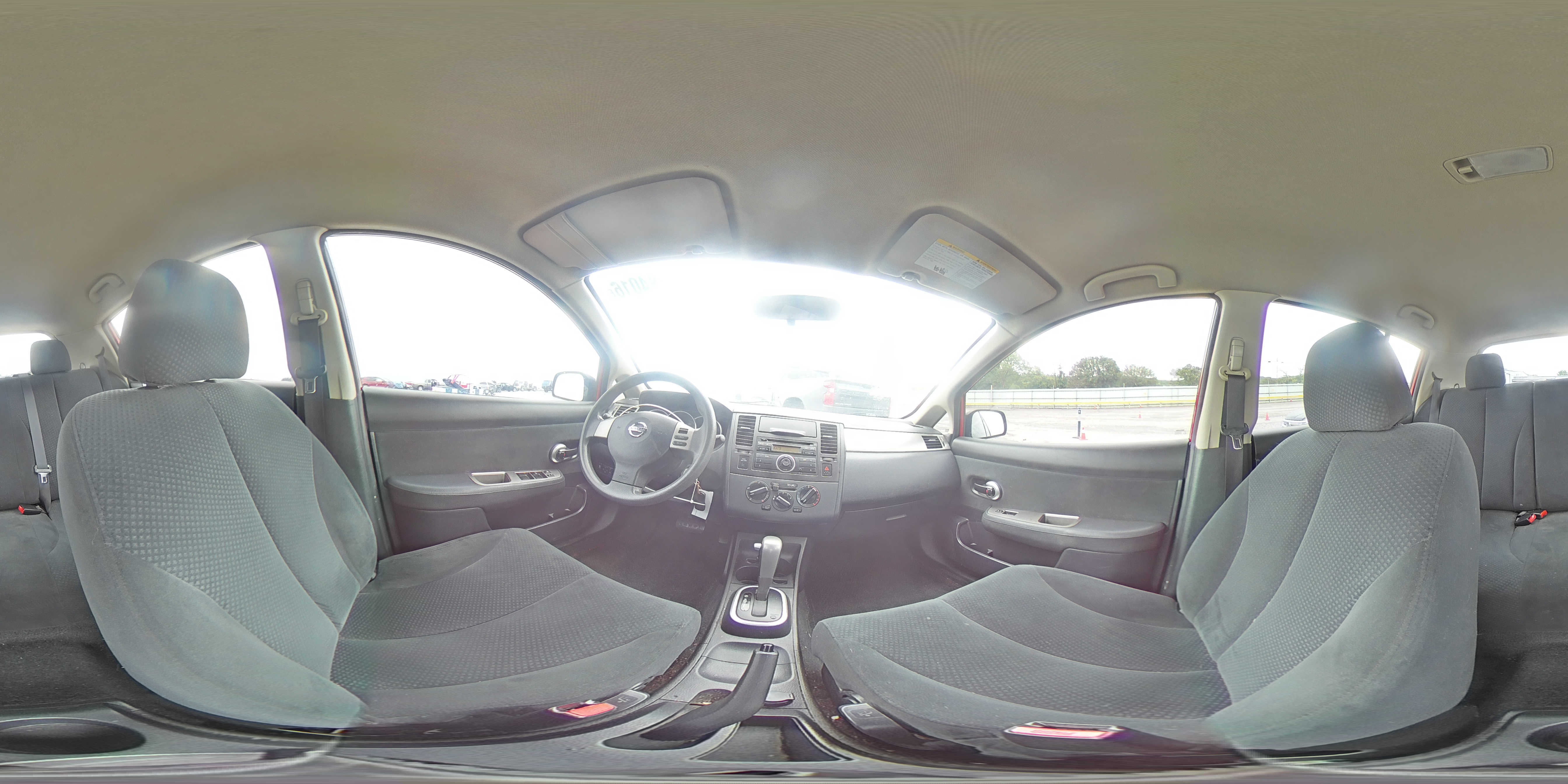 2012 Nissan Versa 1.8 S Red vin: 3N1BC1CP7CK248079