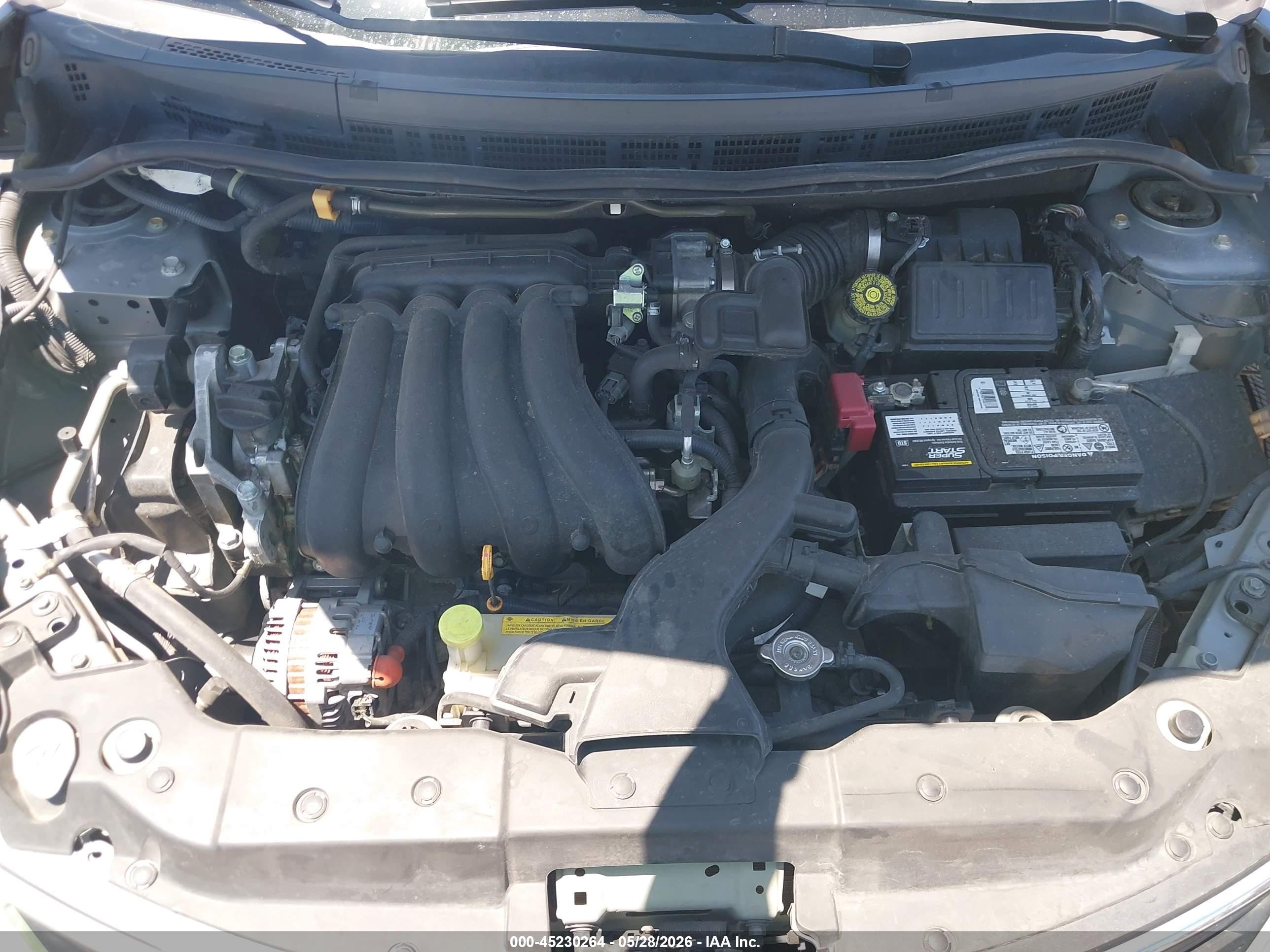 2012 Nissan Versa 1.8 S Silver vin: 3N1BC1CP7CK249555