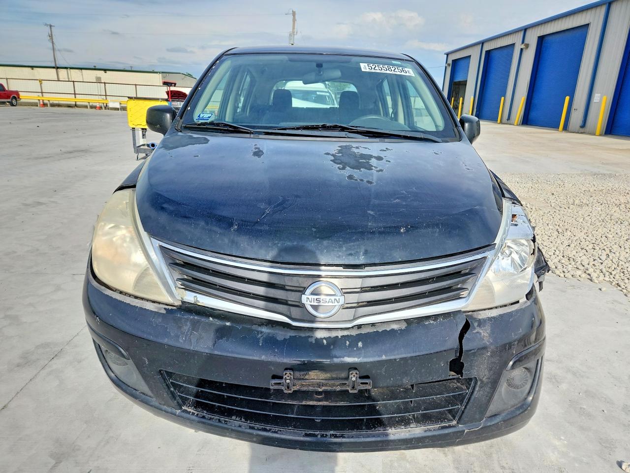 2012 Nissan Versa 1.8 S Black vin: 3N1BC1CP7CK264850