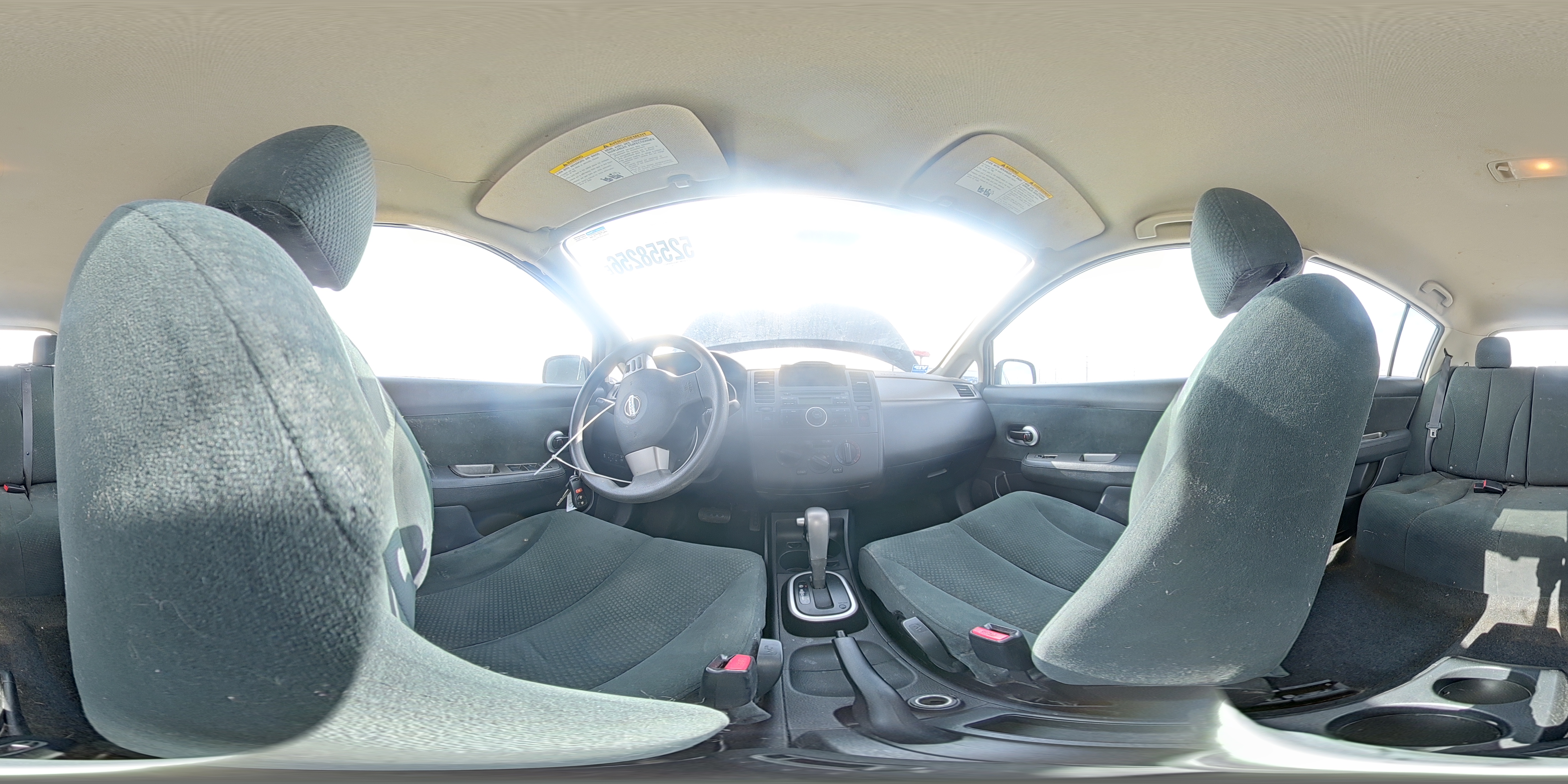 2012 Nissan Versa 1.8 S Black vin: 3N1BC1CP7CK264850