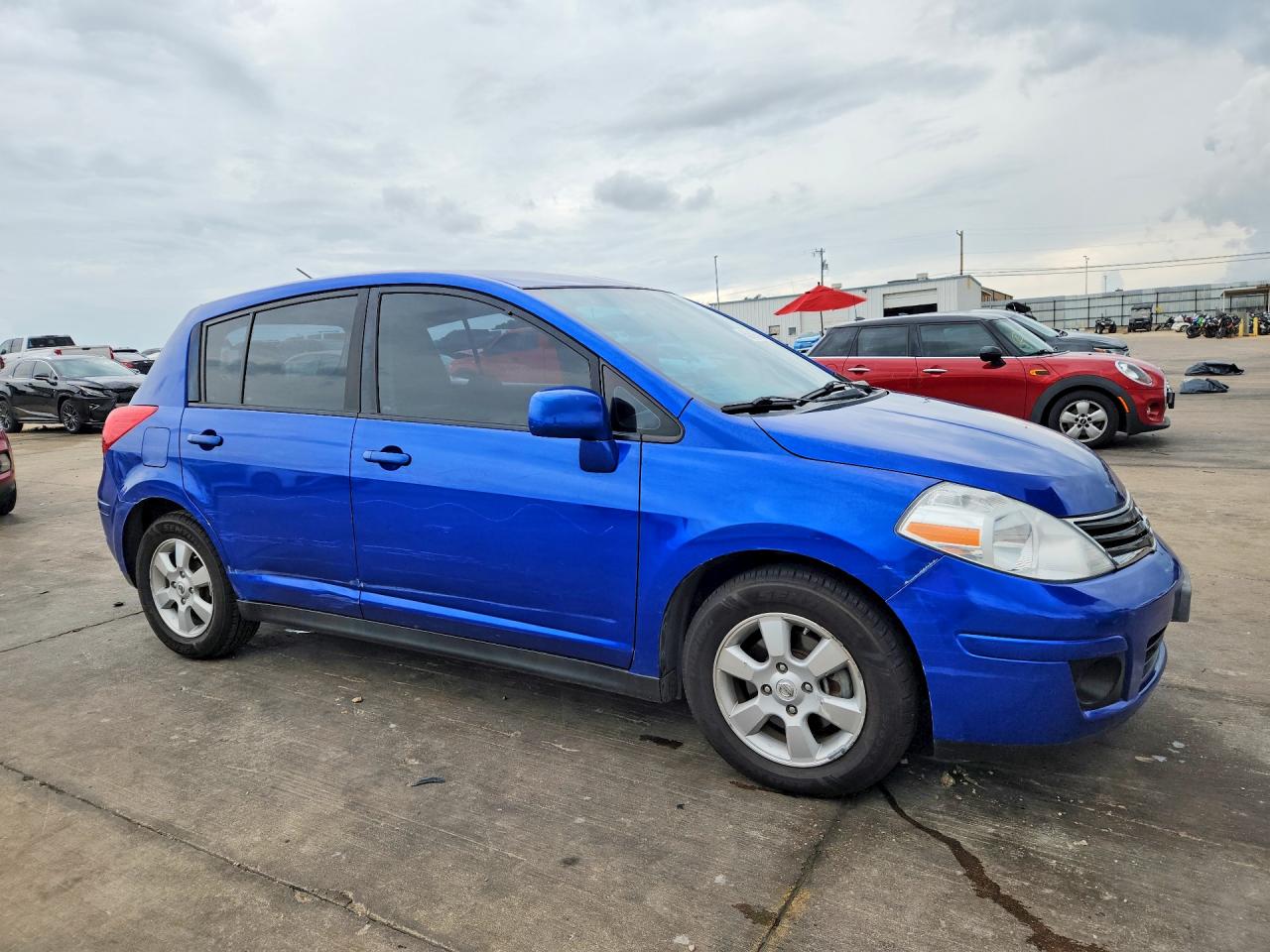 2012 Nissan Versa 1.8 S Blue vin: 3N1BC1CP7CK266100