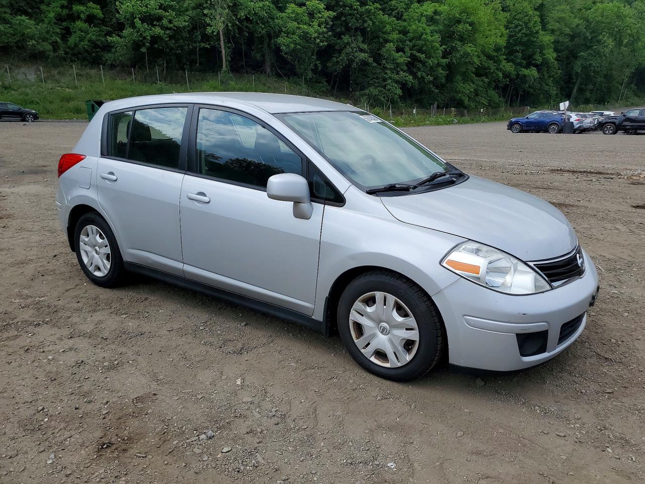 2012 Nissan Versa 1.8 S Silver vin: 3N1BC1CP7CK272348