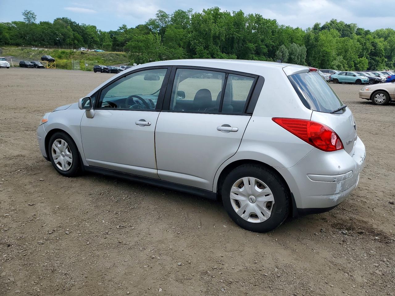 2012 Nissan Versa 1.8 S Silver vin: 3N1BC1CP7CK272348