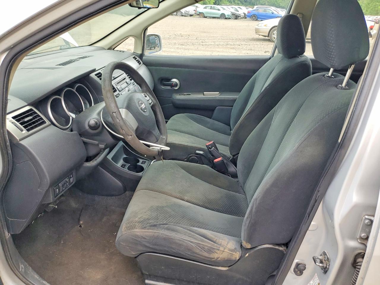 2012 Nissan Versa 1.8 S Silver vin: 3N1BC1CP7CK272348