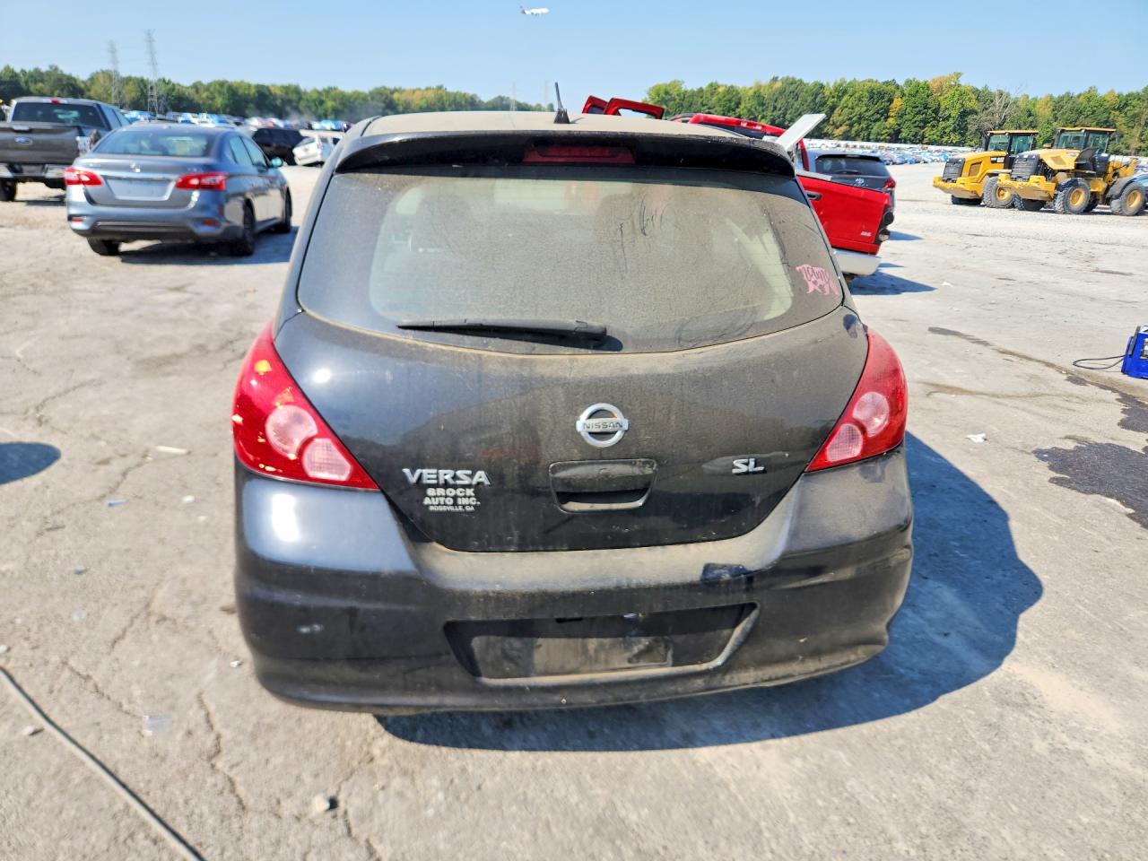2012 Nissan Versa 1.8 S Black vin: 3N1BC1CP7CK272592
