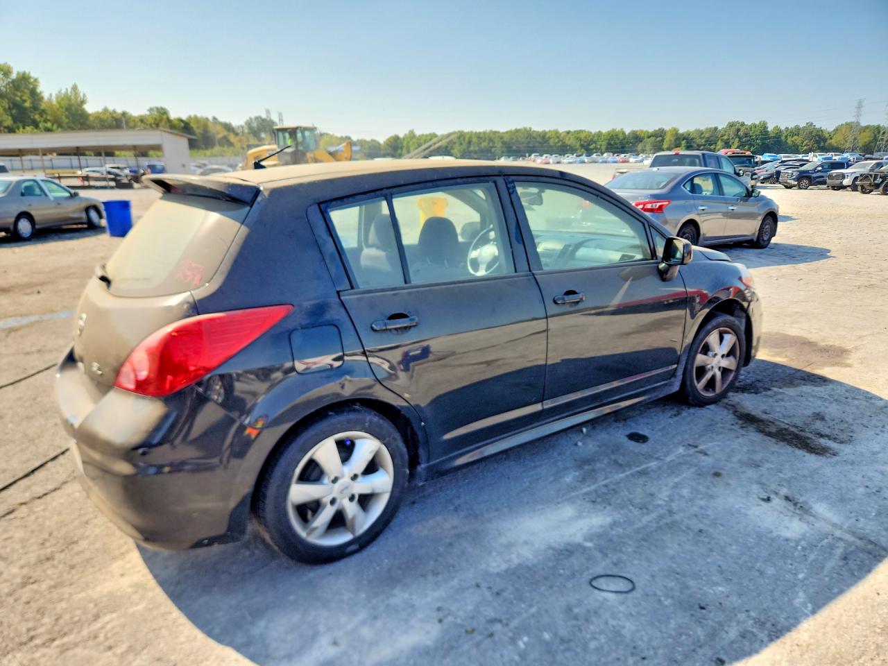 2012 Nissan Versa 1.8 S Black vin: 3N1BC1CP7CK272592