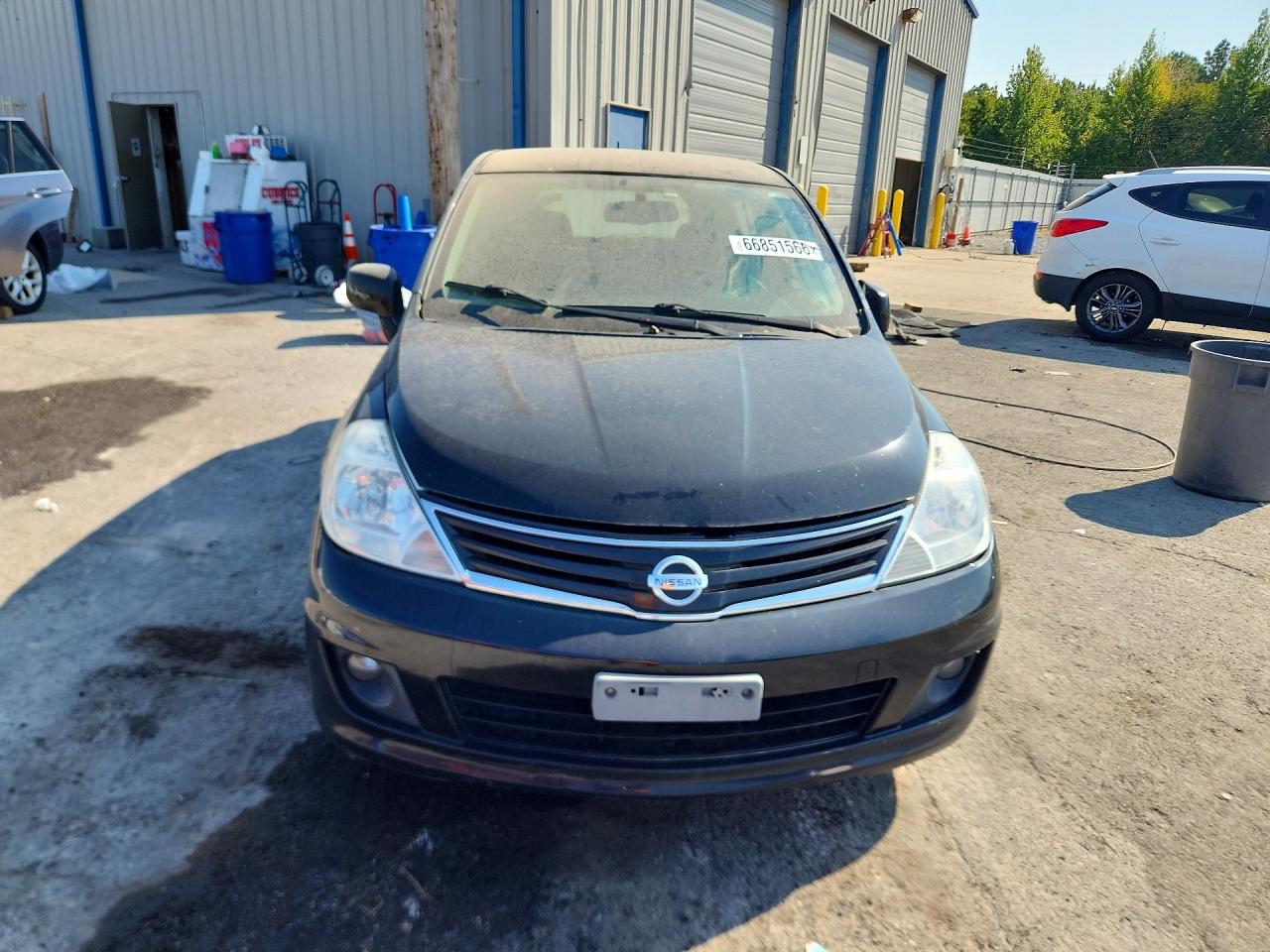 2012 Nissan Versa 1.8 S Black vin: 3N1BC1CP7CK272592