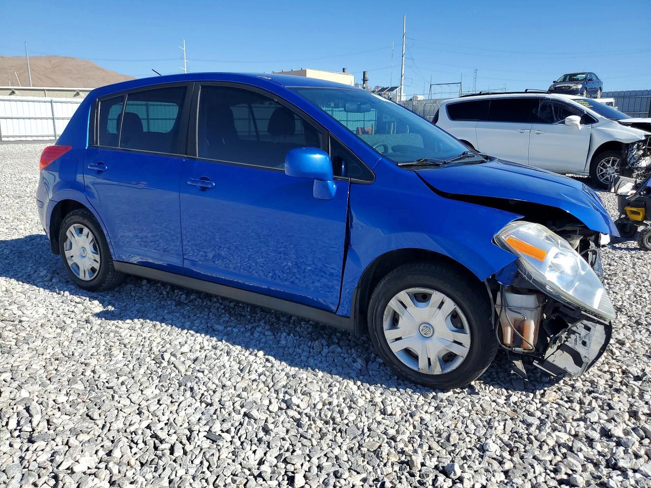 2012 Nissan Versa Sl Blue vin: 3N1BC1CP7CL361573