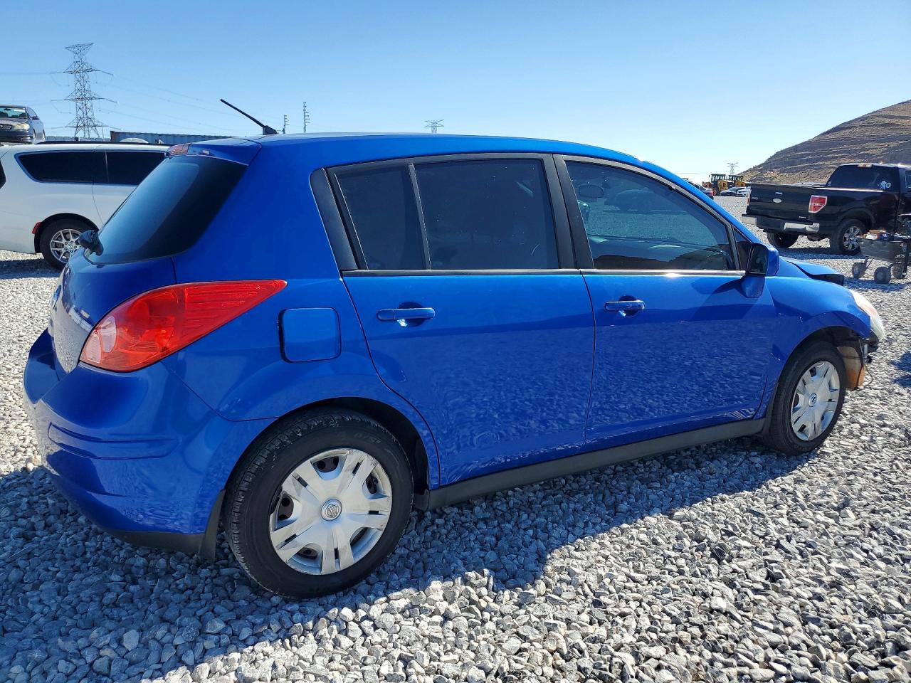 2012 Nissan Versa Sl Blue vin: 3N1BC1CP7CL361573