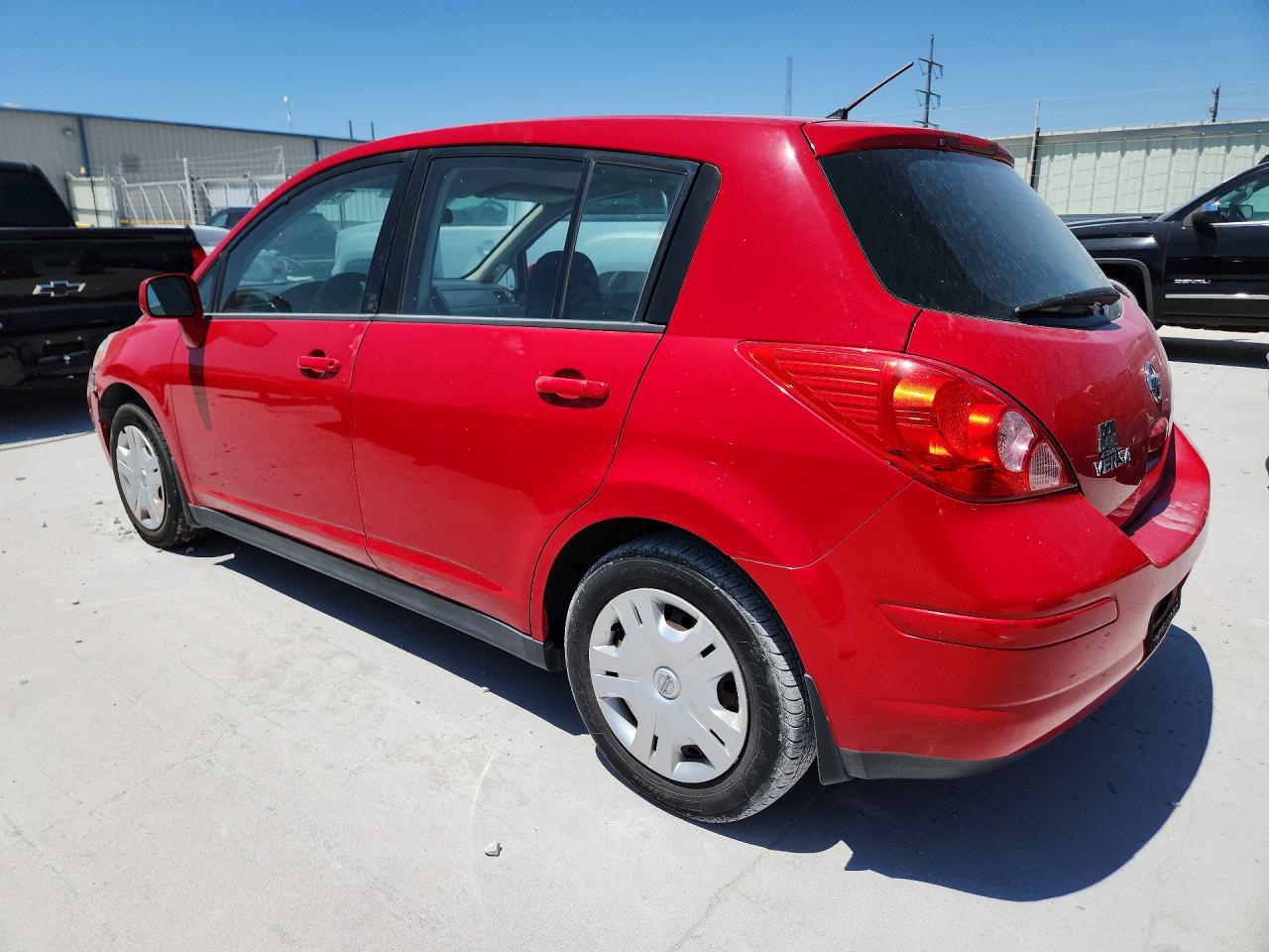 2012 Nissan Versa 1.8 S Красный vin: 3N1BC1CP7CL372329