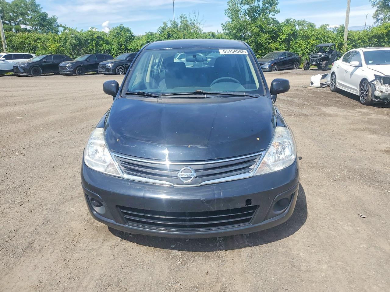 2010 Nissan Versa 1.8 S Black vin: 3N1BC1CP8AL415265