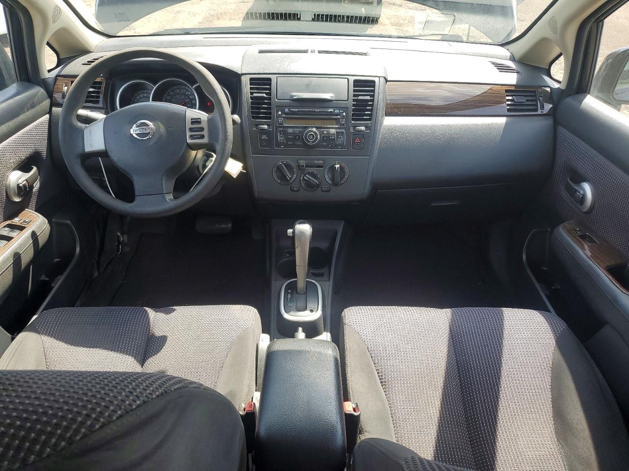 2010 Nissan Versa 1.8 S Black vin: 3N1BC1CP8AL415265