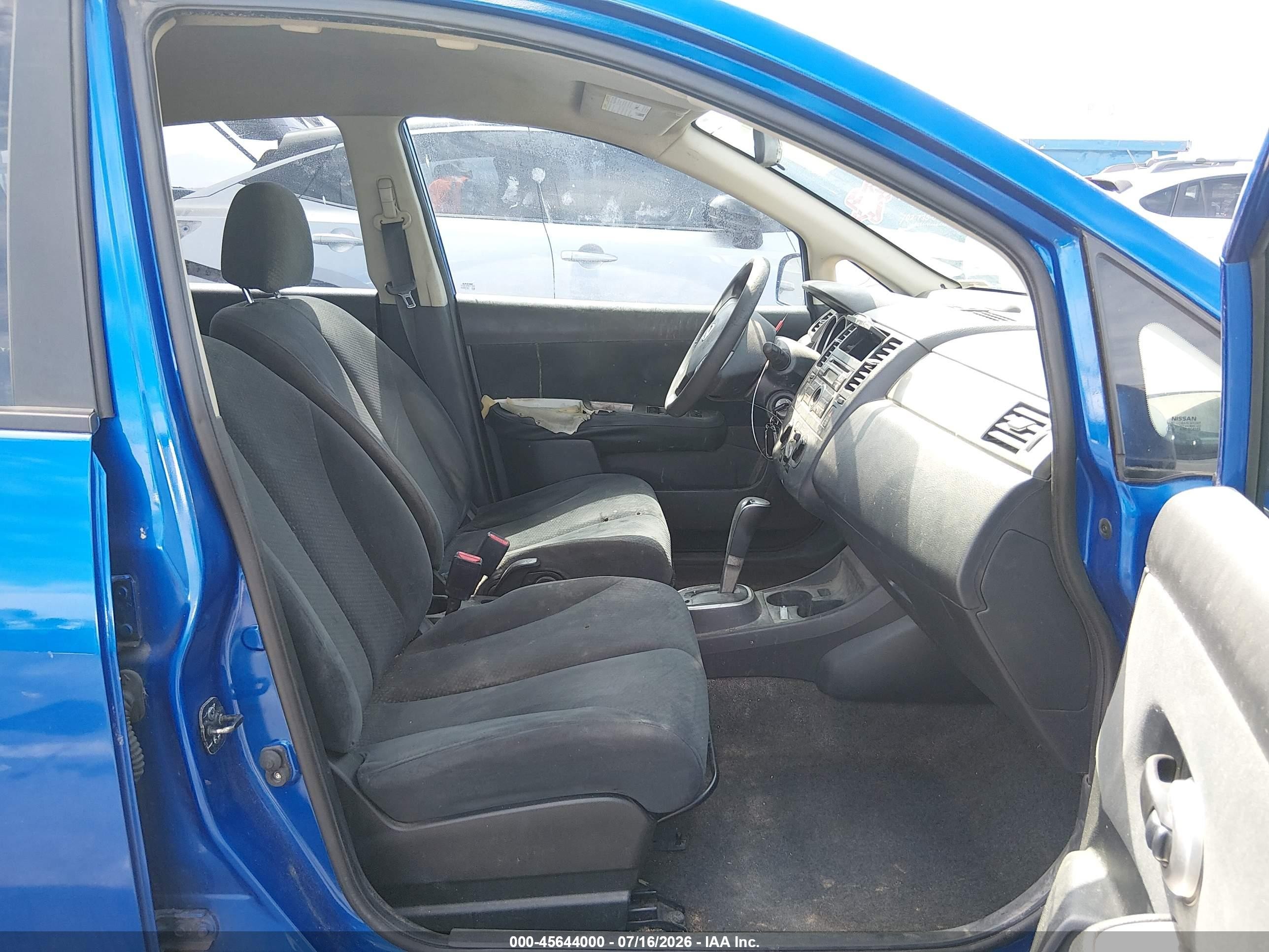 2010 Nissan Versa 1.8s Blue vin: 3N1BC1CP8AL419297