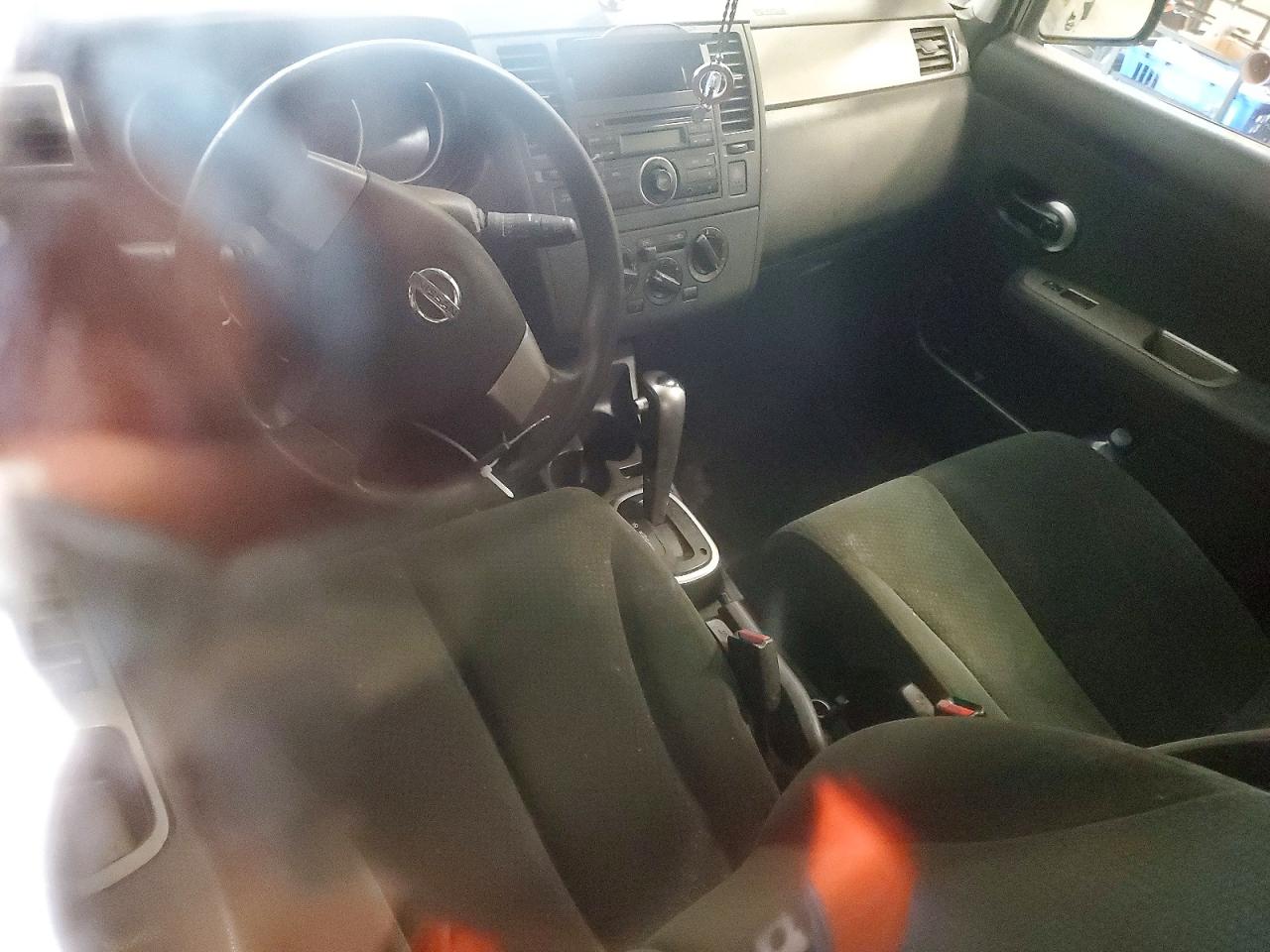 2010 Nissan Versa 1.8 S Black vin: 3N1BC1CP8AL456995