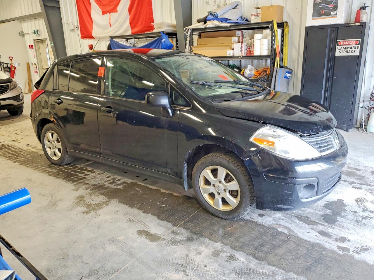 2010 Nissan Versa 1.8 S Black vin: 3N1BC1CP8AL456995