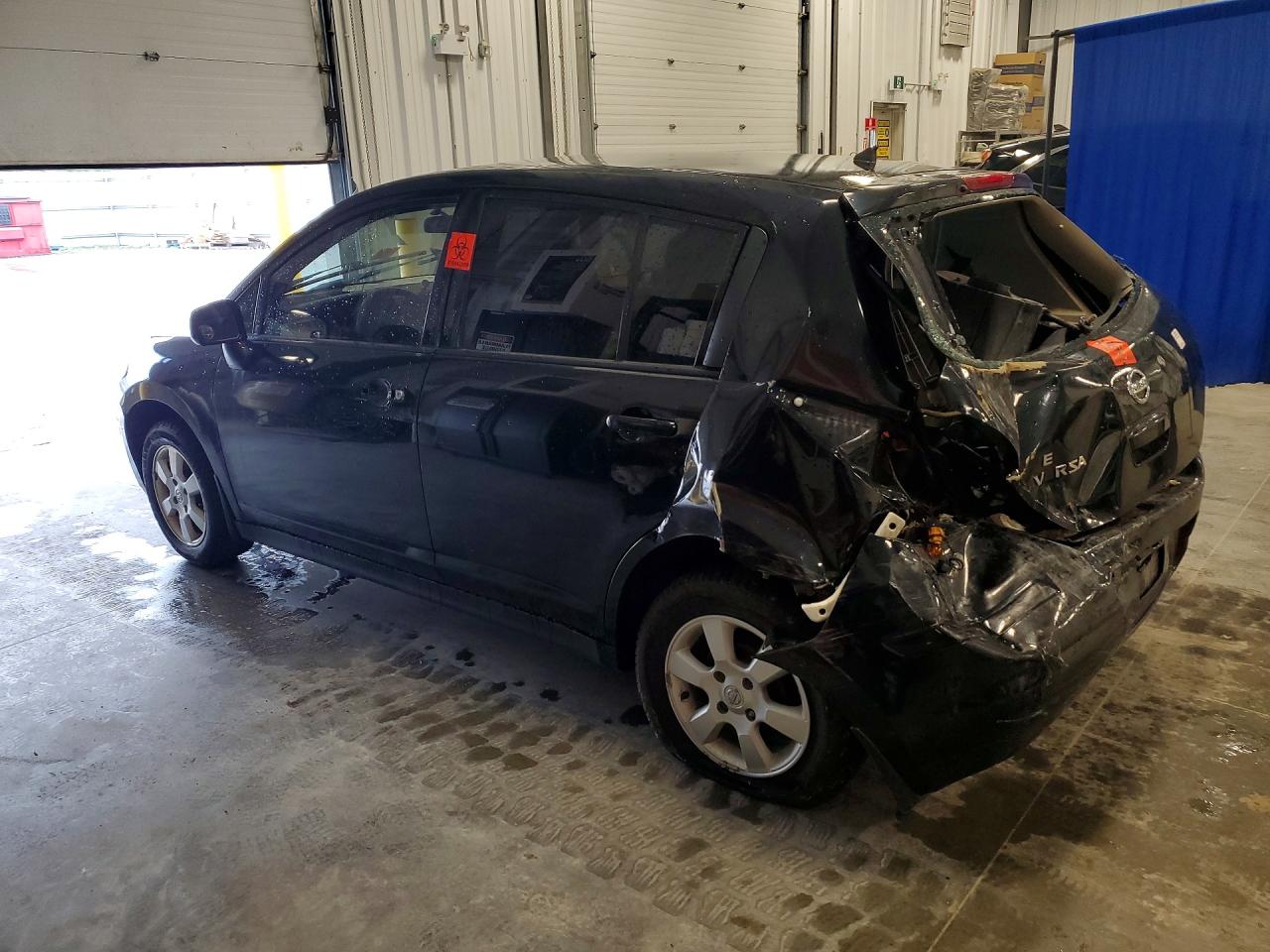 2010 Nissan Versa 1.8 S Black vin: 3N1BC1CP8AL456995