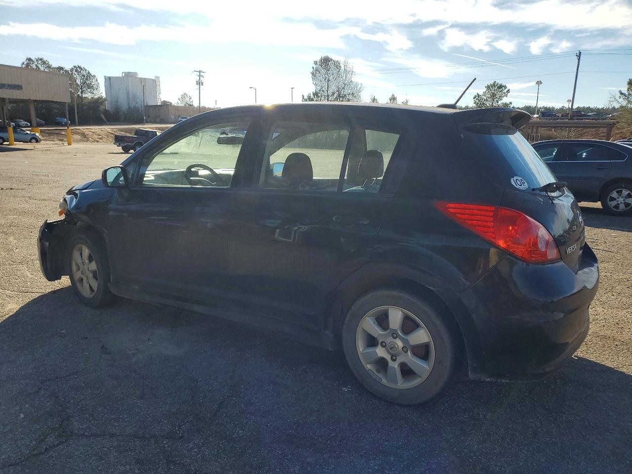 2010 Nissan Versa S Black vin: 3N1BC1CP8AL467673