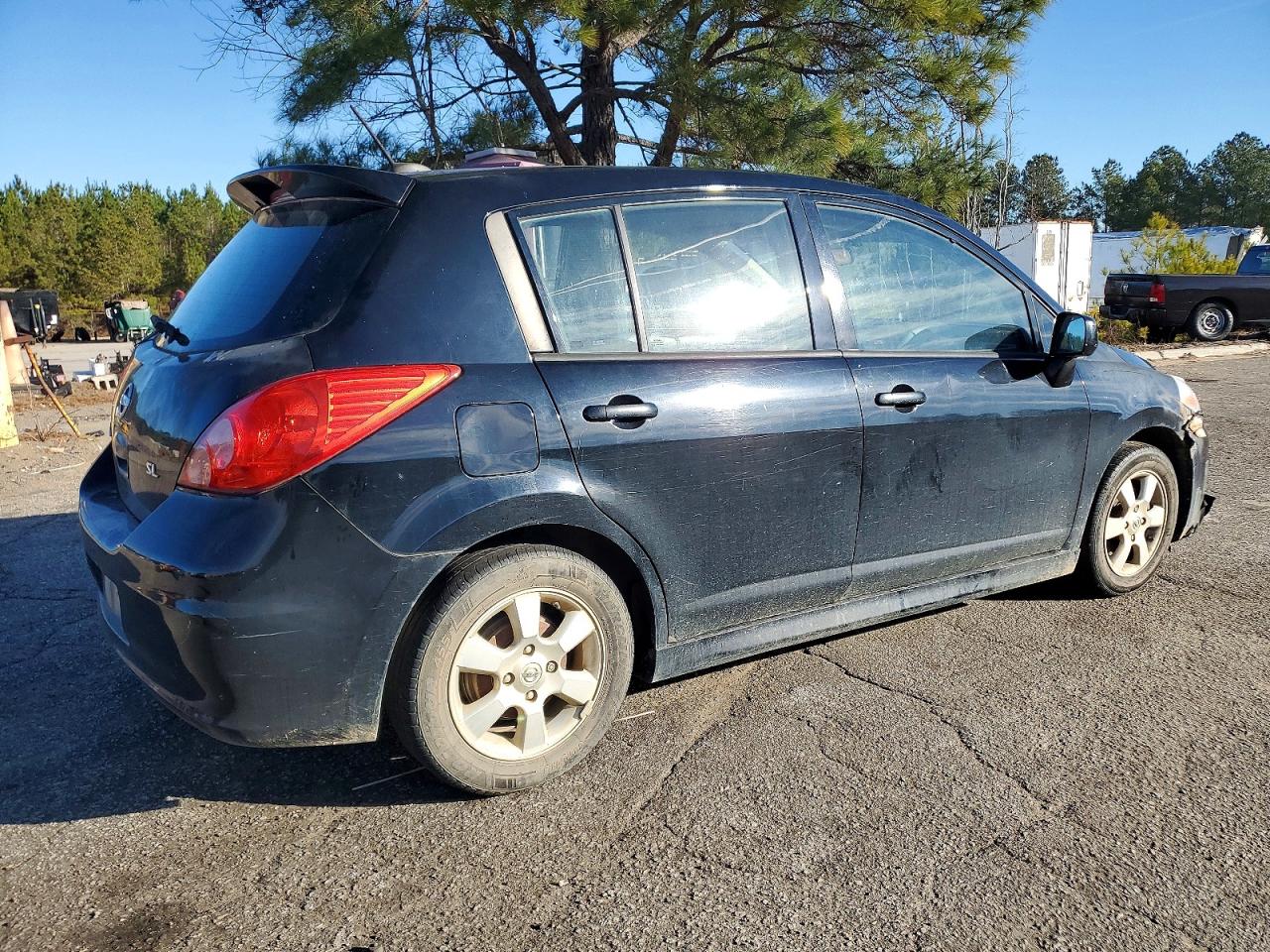 2010 Nissan Versa S Black vin: 3N1BC1CP8AL467673