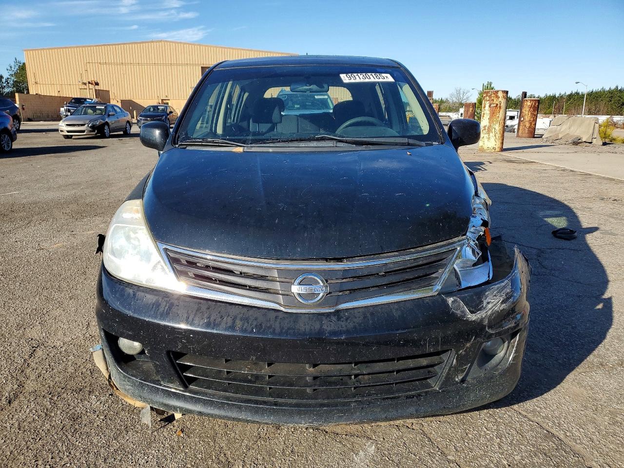 2010 Nissan Versa S Black vin: 3N1BC1CP8AL467673