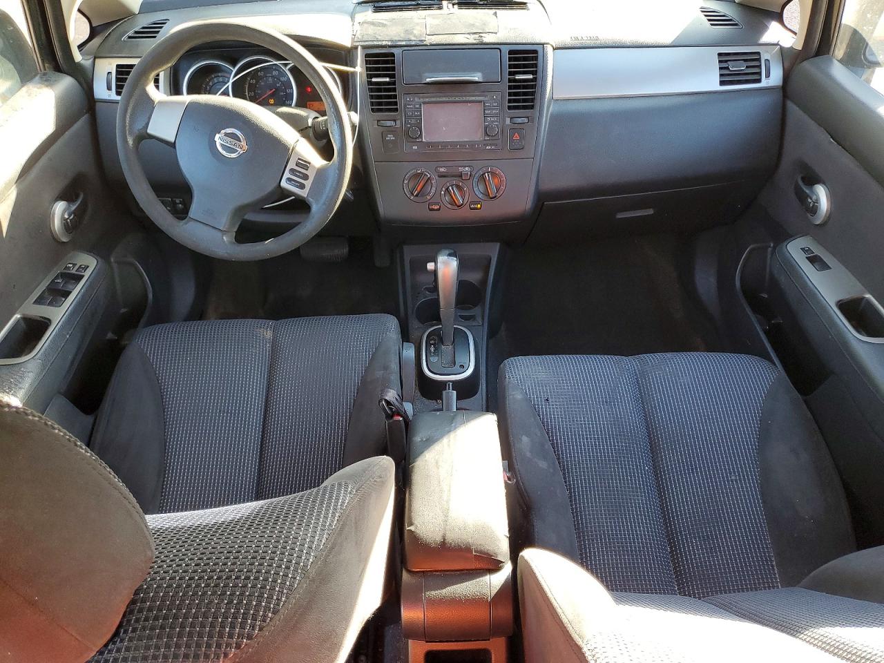 2010 Nissan Versa S Black vin: 3N1BC1CP8AL467673