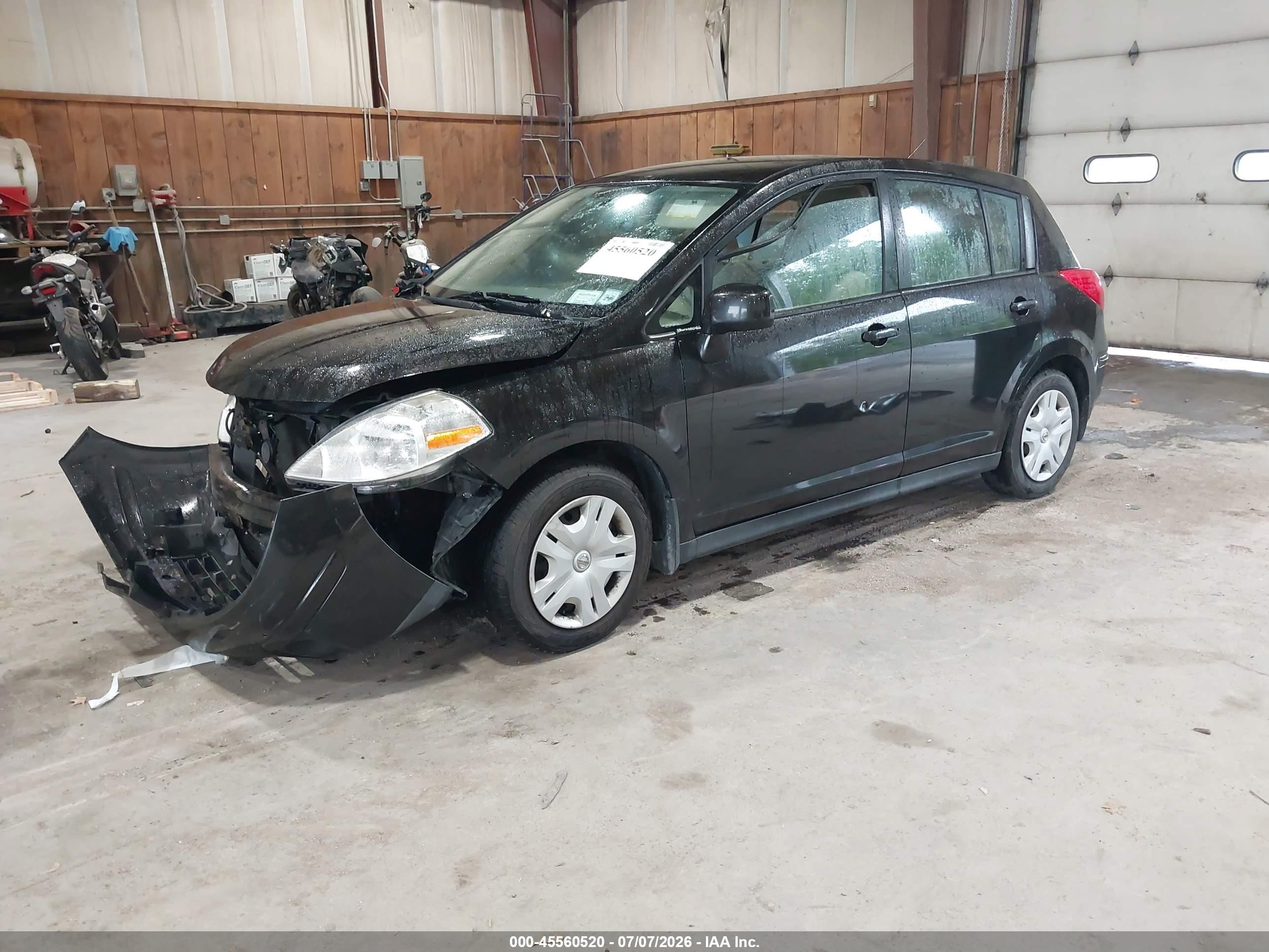 2011 Nissan Versa 1.8s Black vin: 3N1BC1CP8BL392510