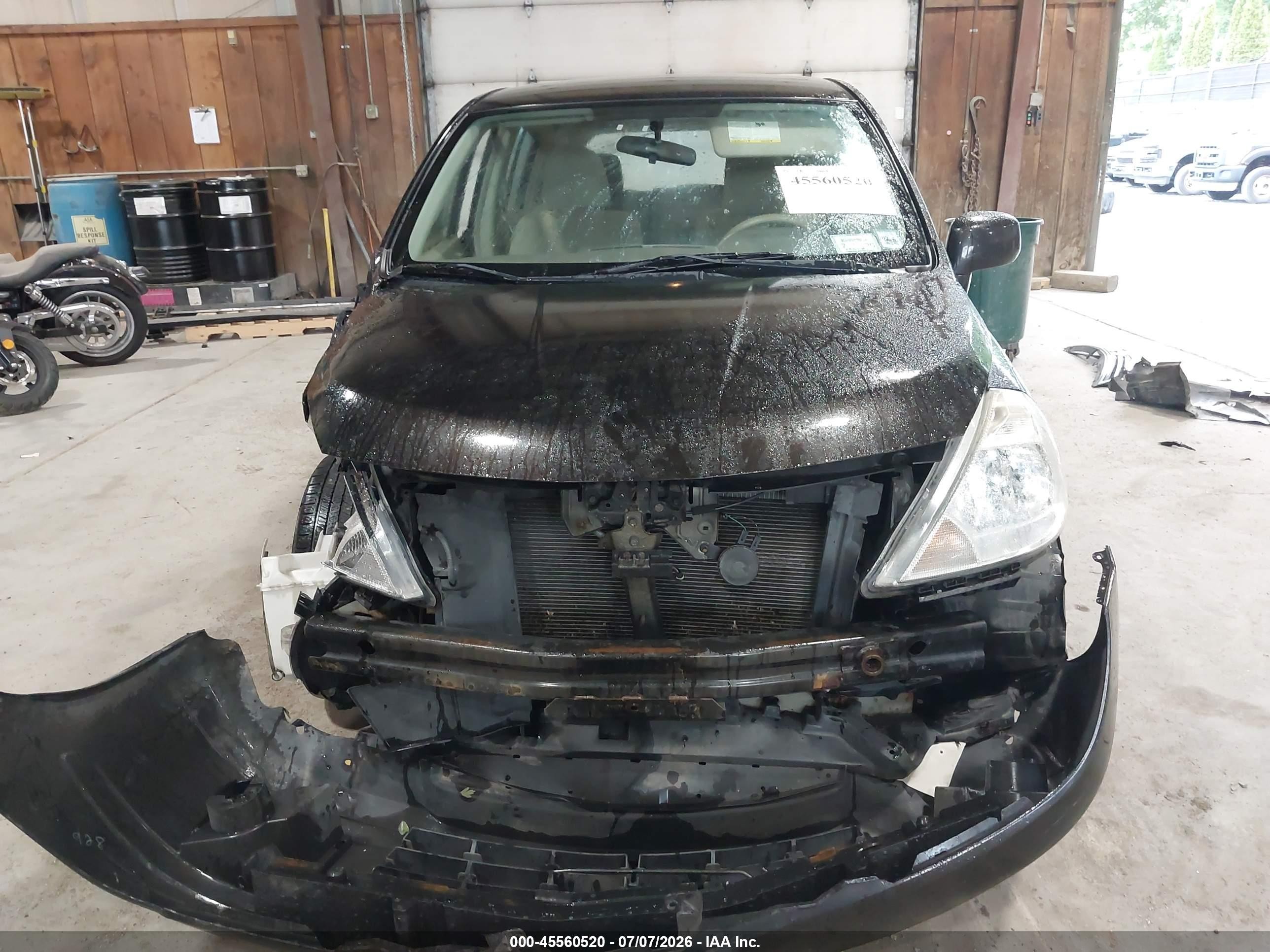 2011 Nissan Versa 1.8s Black vin: 3N1BC1CP8BL392510