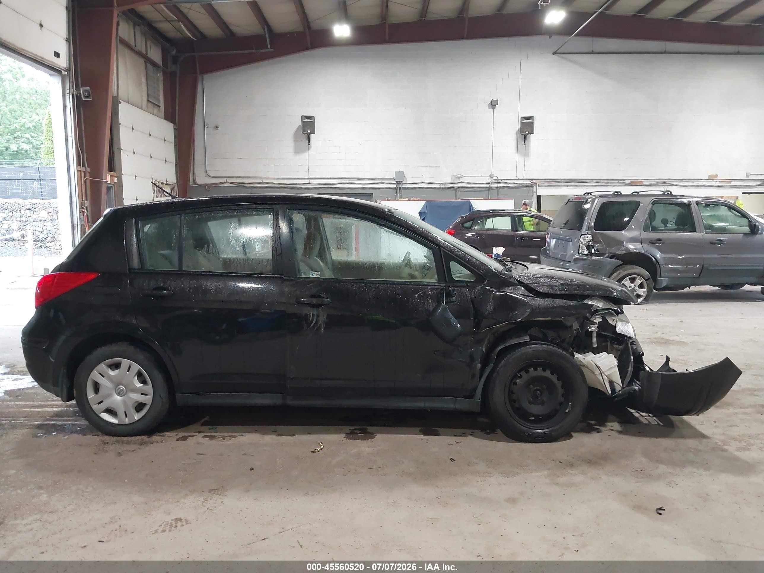 2011 Nissan Versa 1.8s Black vin: 3N1BC1CP8BL392510