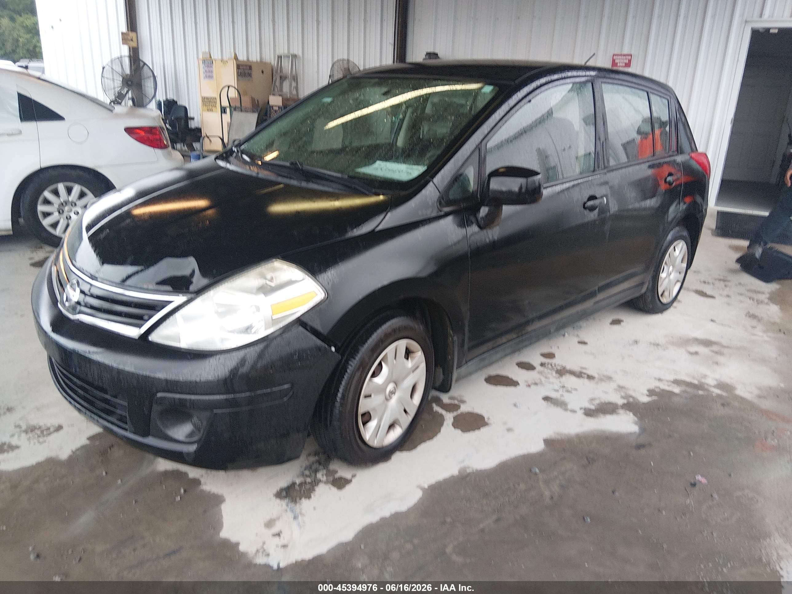 2011 Nissan Versa 1.8s Black vin: 3N1BC1CP8BL431810