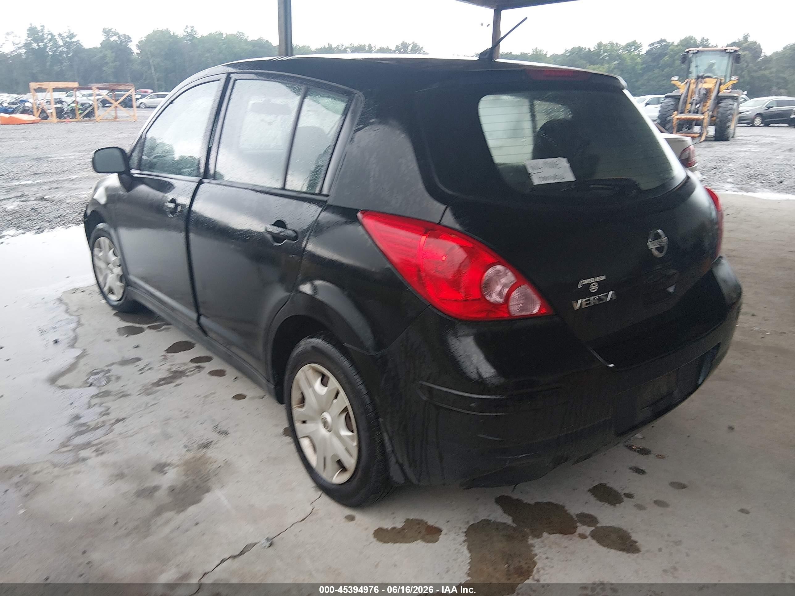 2011 Nissan Versa 1.8s Black vin: 3N1BC1CP8BL431810