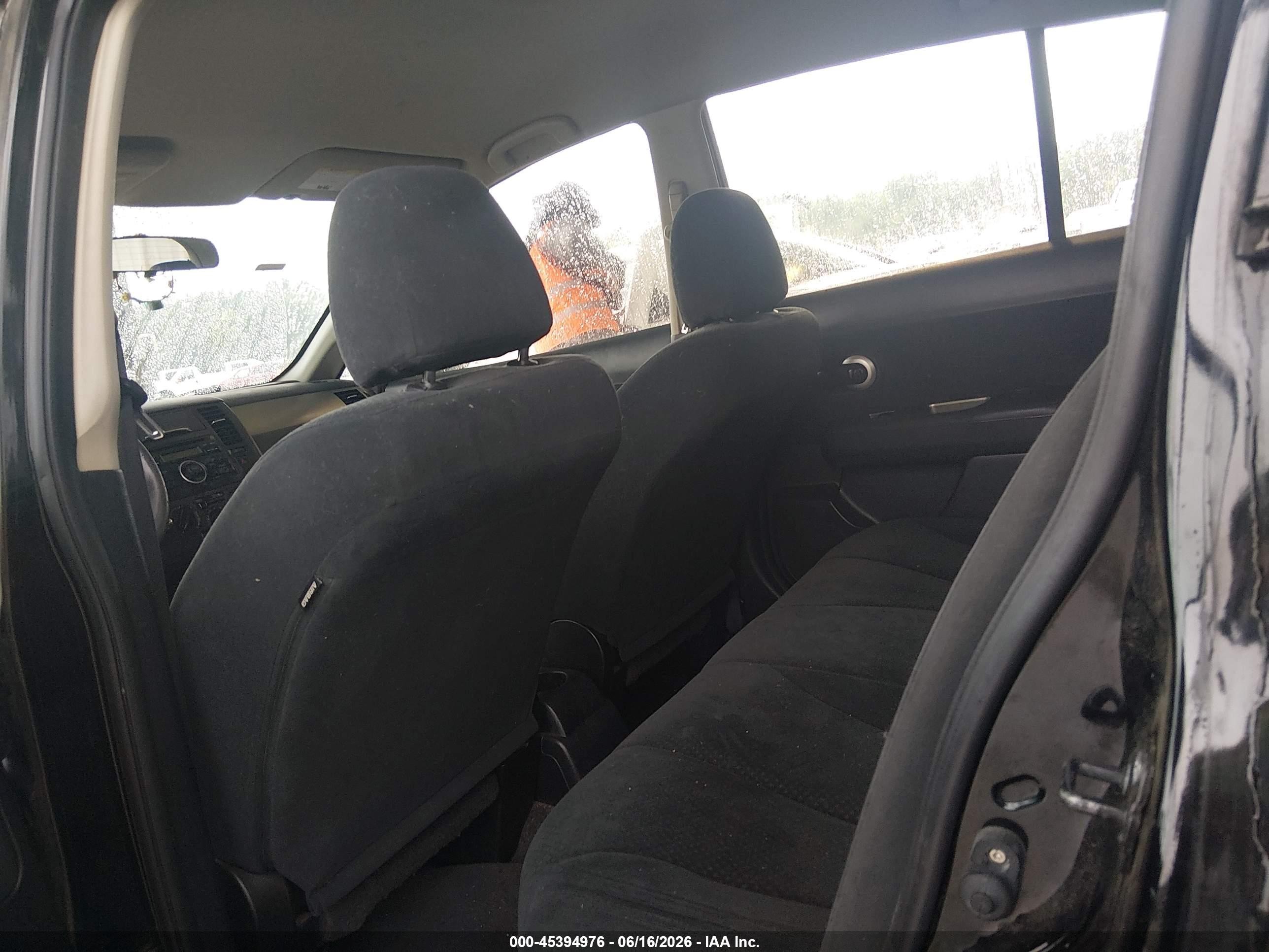 2011 Nissan Versa 1.8s Black vin: 3N1BC1CP8BL431810