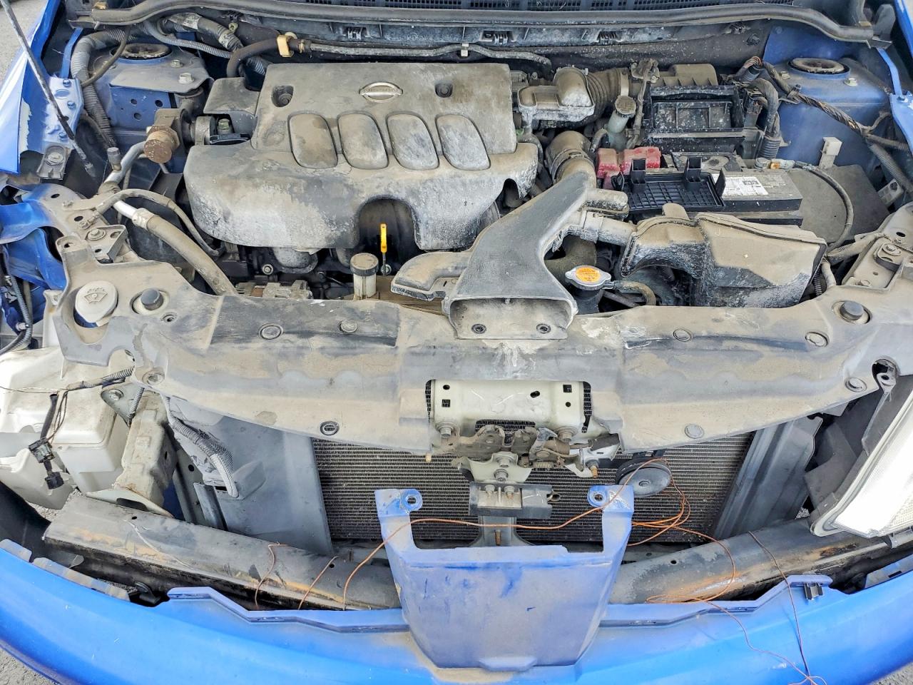 2011 Nissan Versa 1.8 S Blue vin: 3N1BC1CP8BL456948