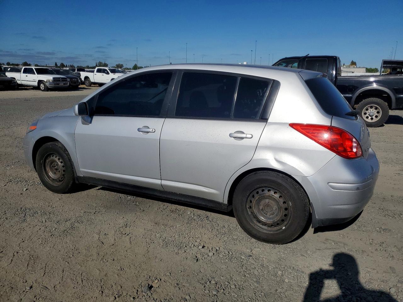 2012 Nissan Versa Gray vin: 3N1BC1CP8CK202955
