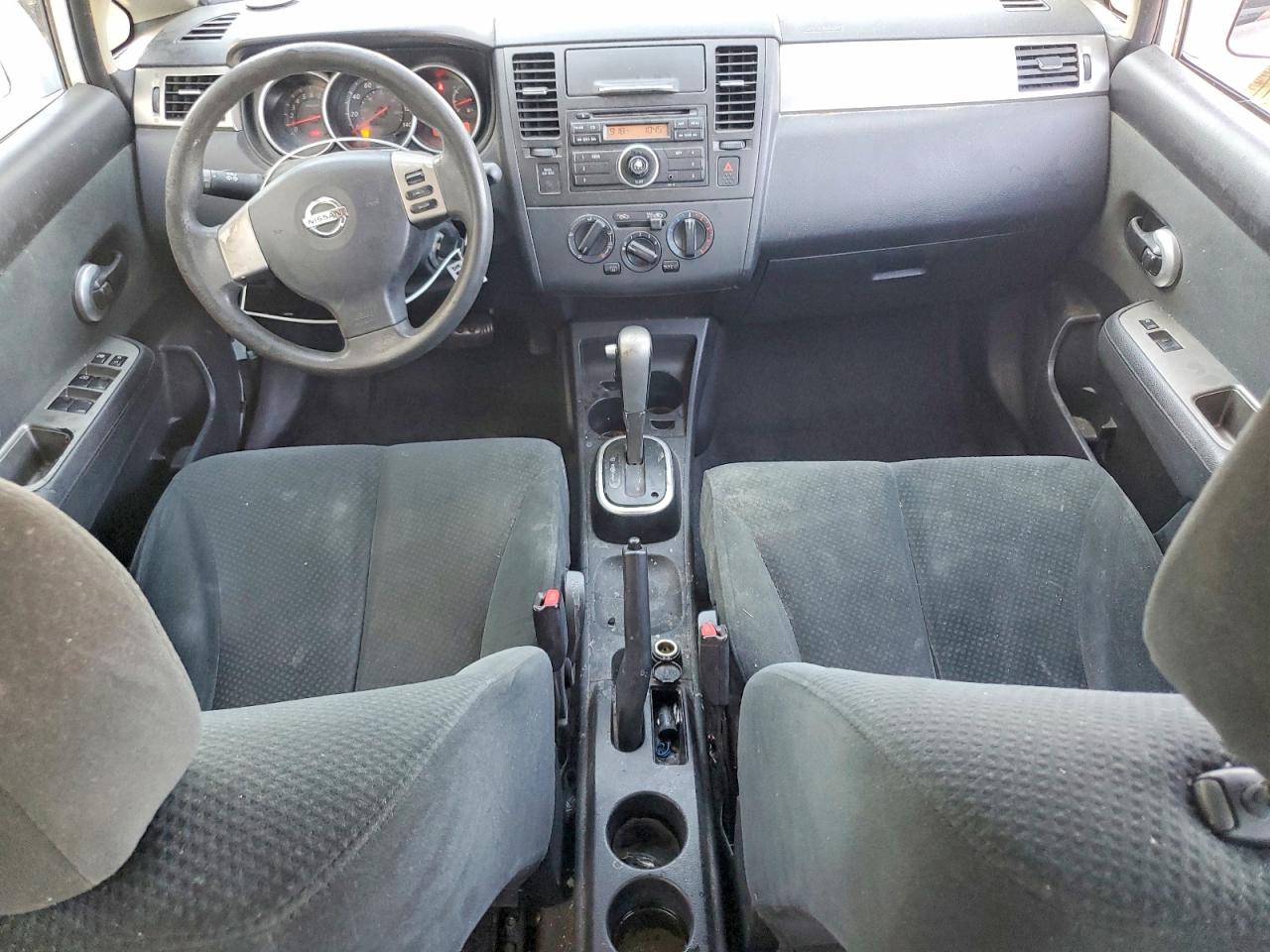 2012 Nissan Versa 1.8 S White vin: 3N1BC1CP8CK213051