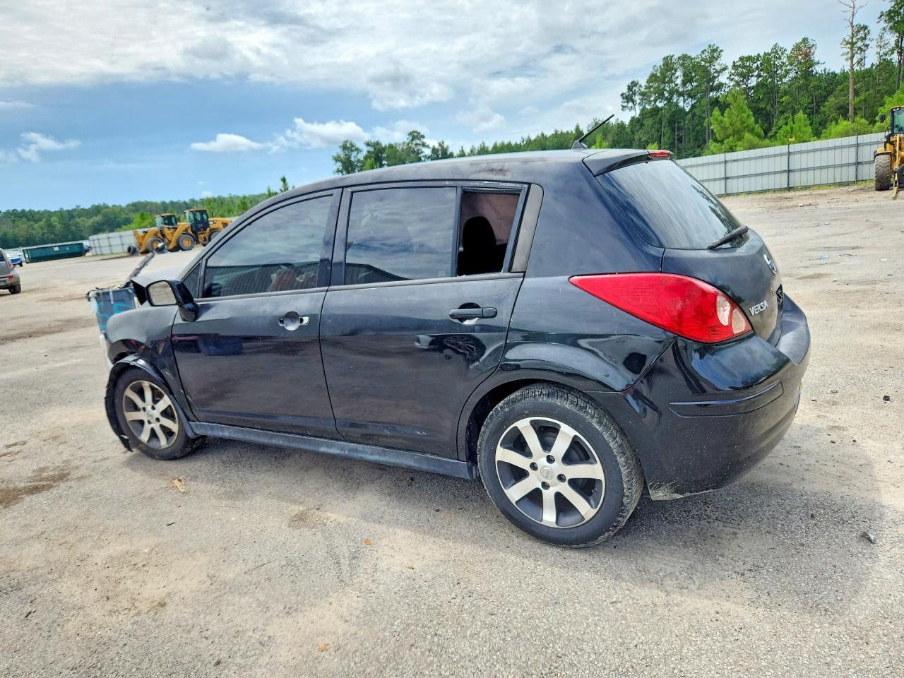2012 Nissan Versa 1.8 S Черный vin: 3N1BC1CP8CK224017