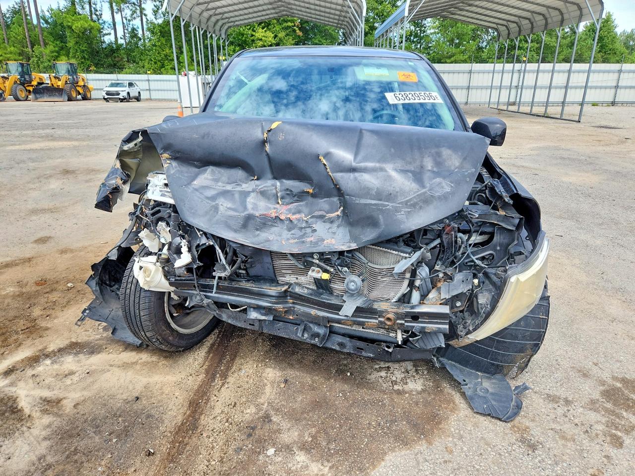 2012 Nissan Versa 1.8 S Черный vin: 3N1BC1CP8CK224017