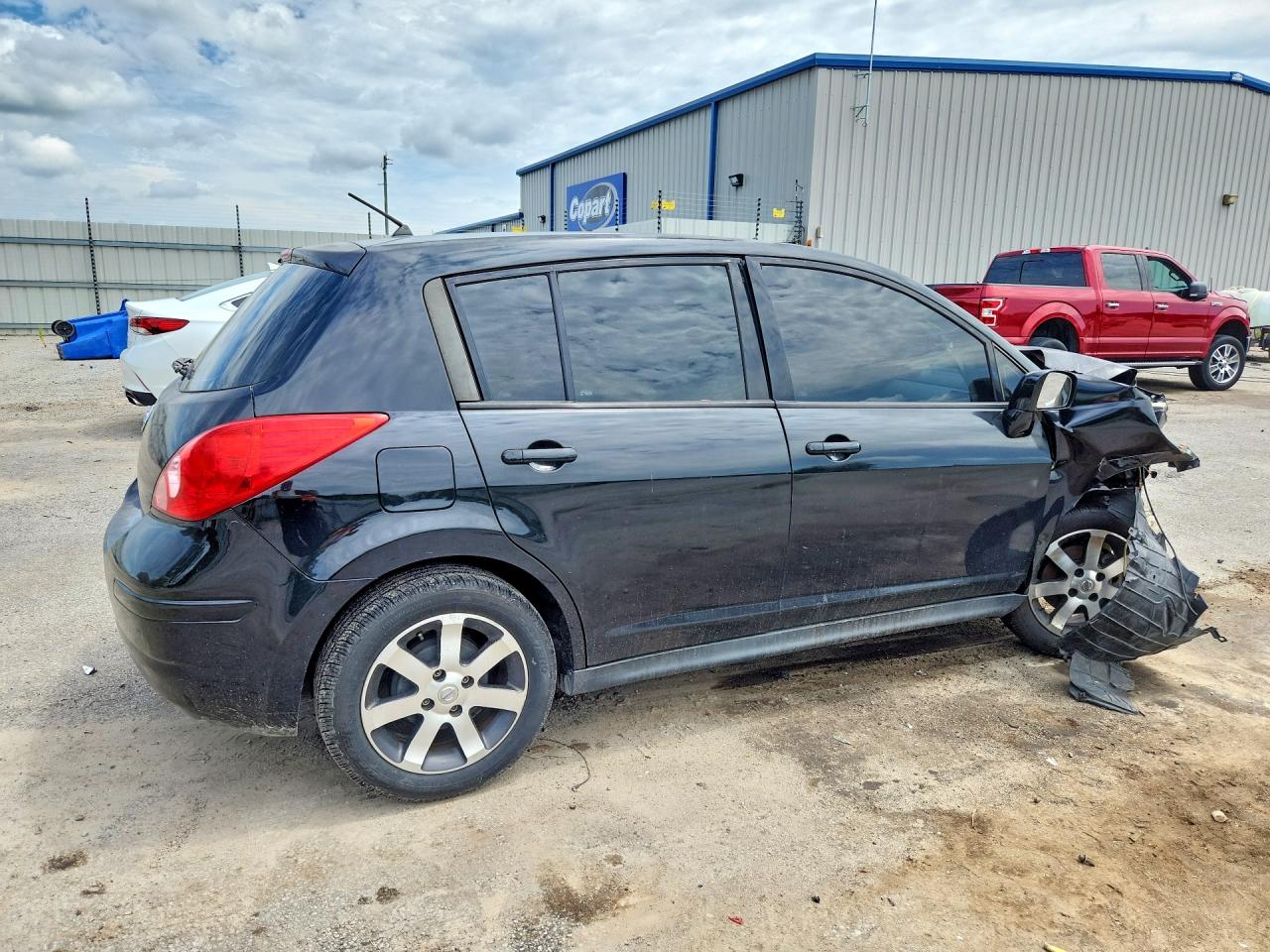 2012 Nissan Versa 1.8 S Черный vin: 3N1BC1CP8CK224017