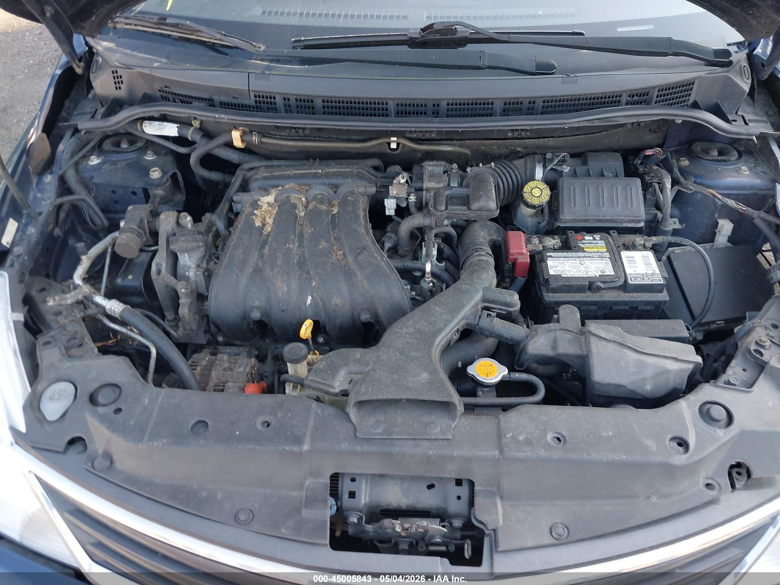 2012 Nissan Versa 1.8 S Blue vin: 3N1BC1CP8CK236670