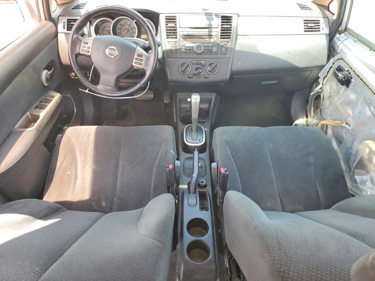 2012 Nissan Versa 1.8 S Silver vin: 3N1BC1CP8CK249354