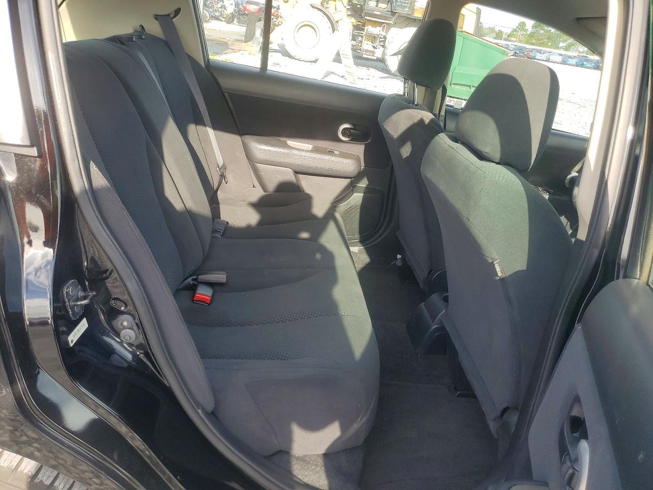2012 Nissan Versa 1.8 S Black vin: 3N1BC1CP8CK253193